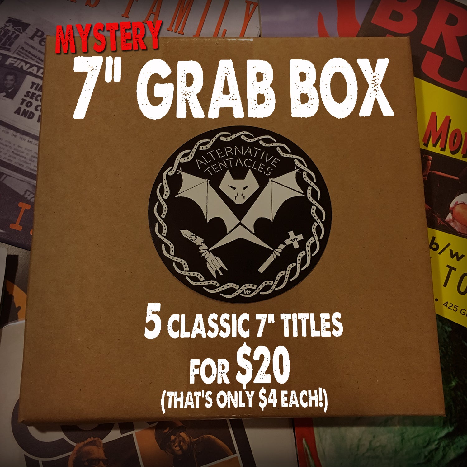 7" GRAB BOX SALE