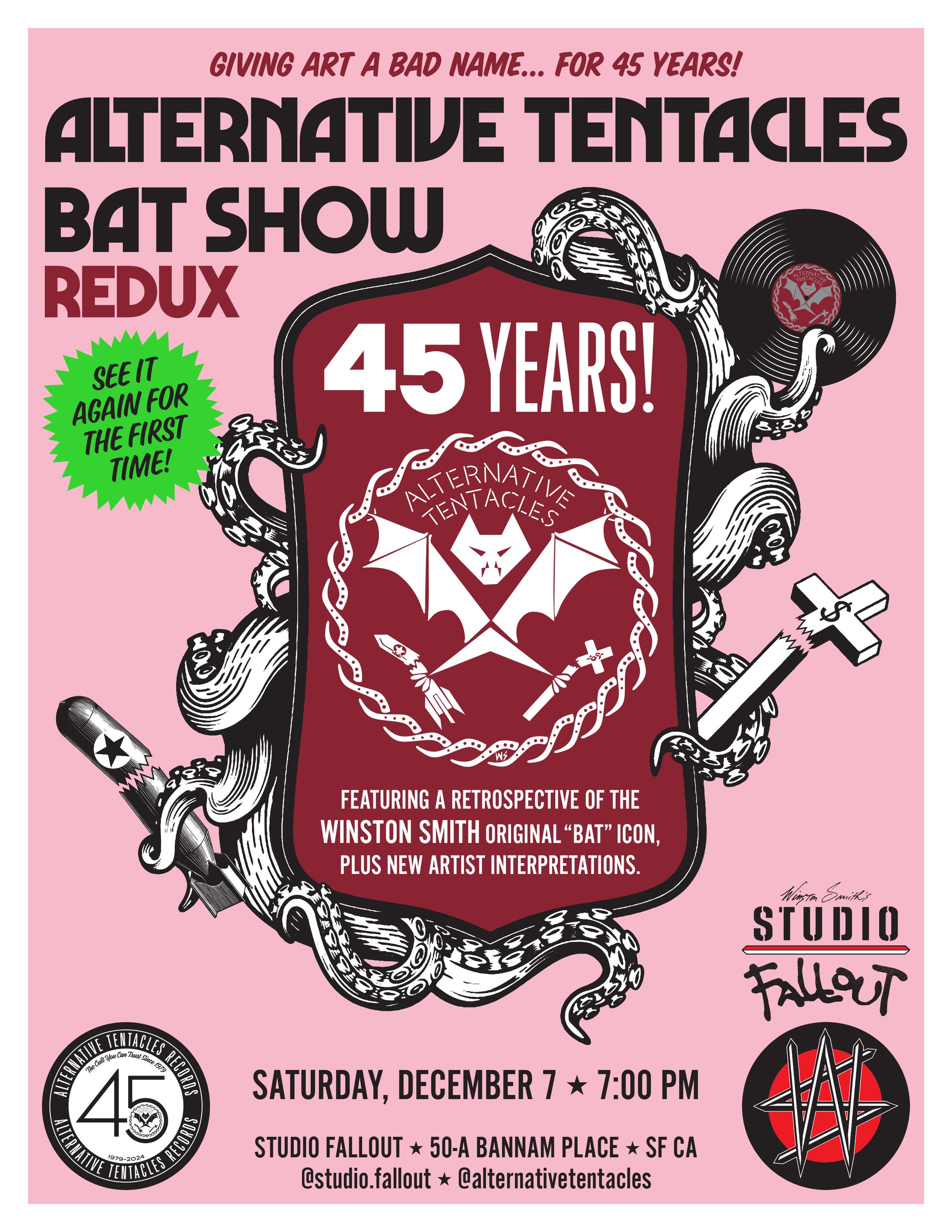 THE RETURN OF THE WINSTON SMITH BAT SHOW!