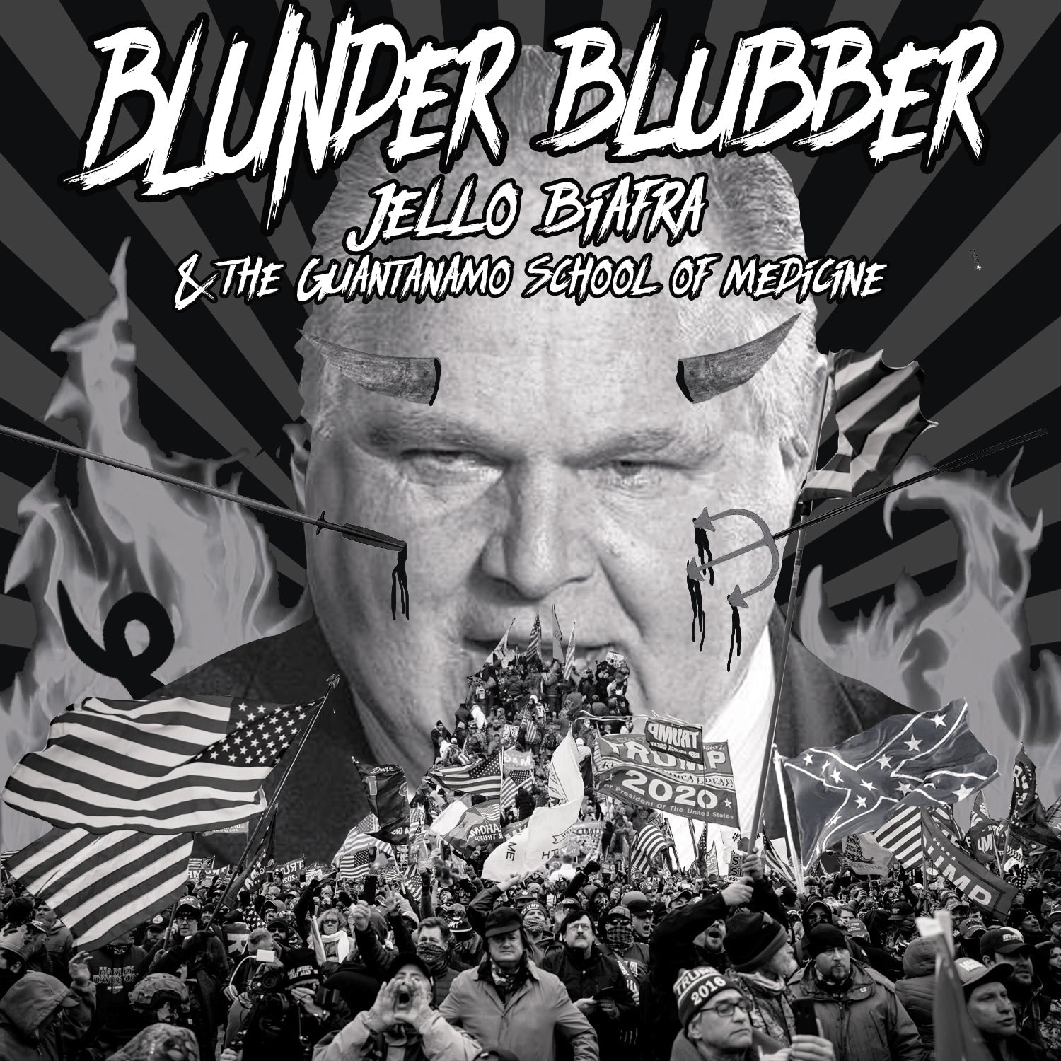 JELLO BIAFRA AND GSM DROPS LONG UNRELEASED GEM, "BLUNDER BLUBBER" TO CELEBRATE RUSH LIMBAUGH'S DEATH