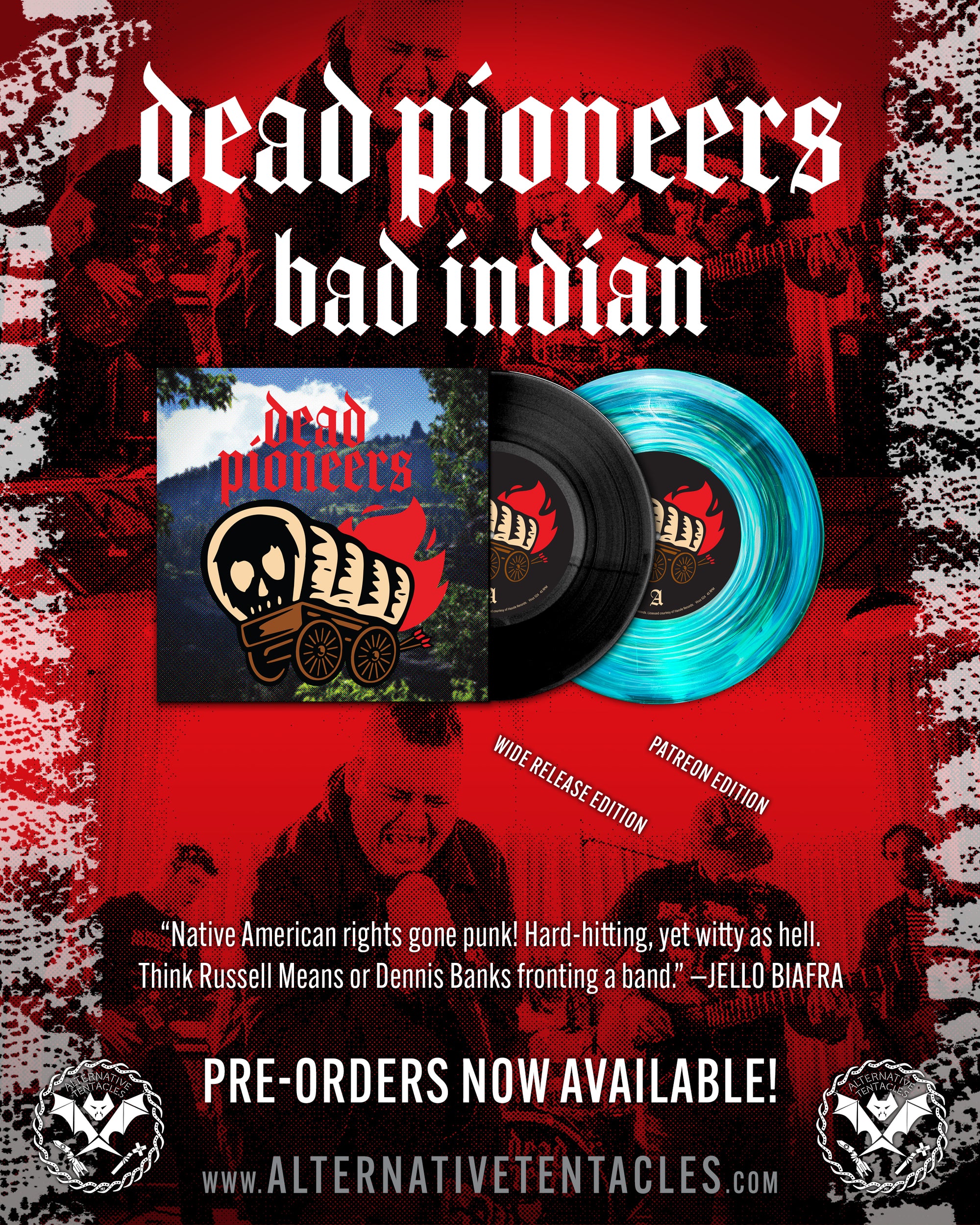 Alternative Tentacles Is Proud To Introduce: Dead Pioneers