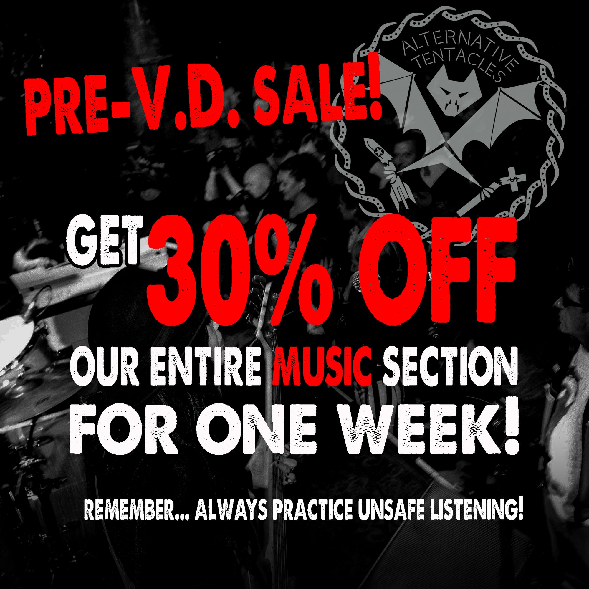 30% OFF ALL MUSIC SALE