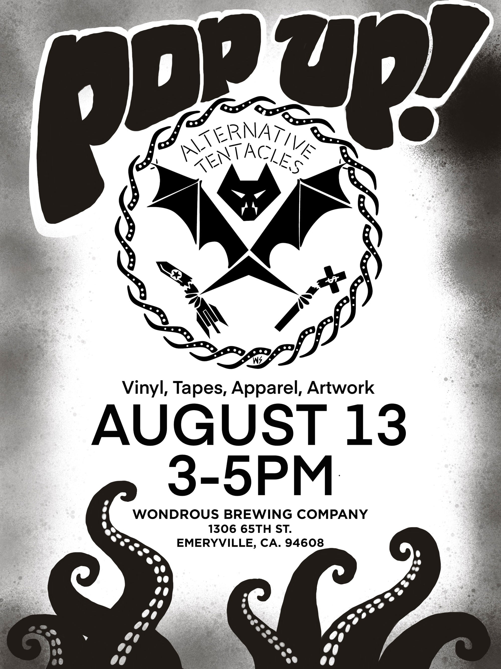 ALTERNATIVE TENTACLES POP-UP RECORD SHOP