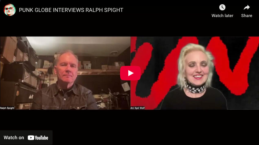 PUNK GLOBE MAGAZINE & ANI KYD WOLF INTERVIEW RALPH SPIGHT
