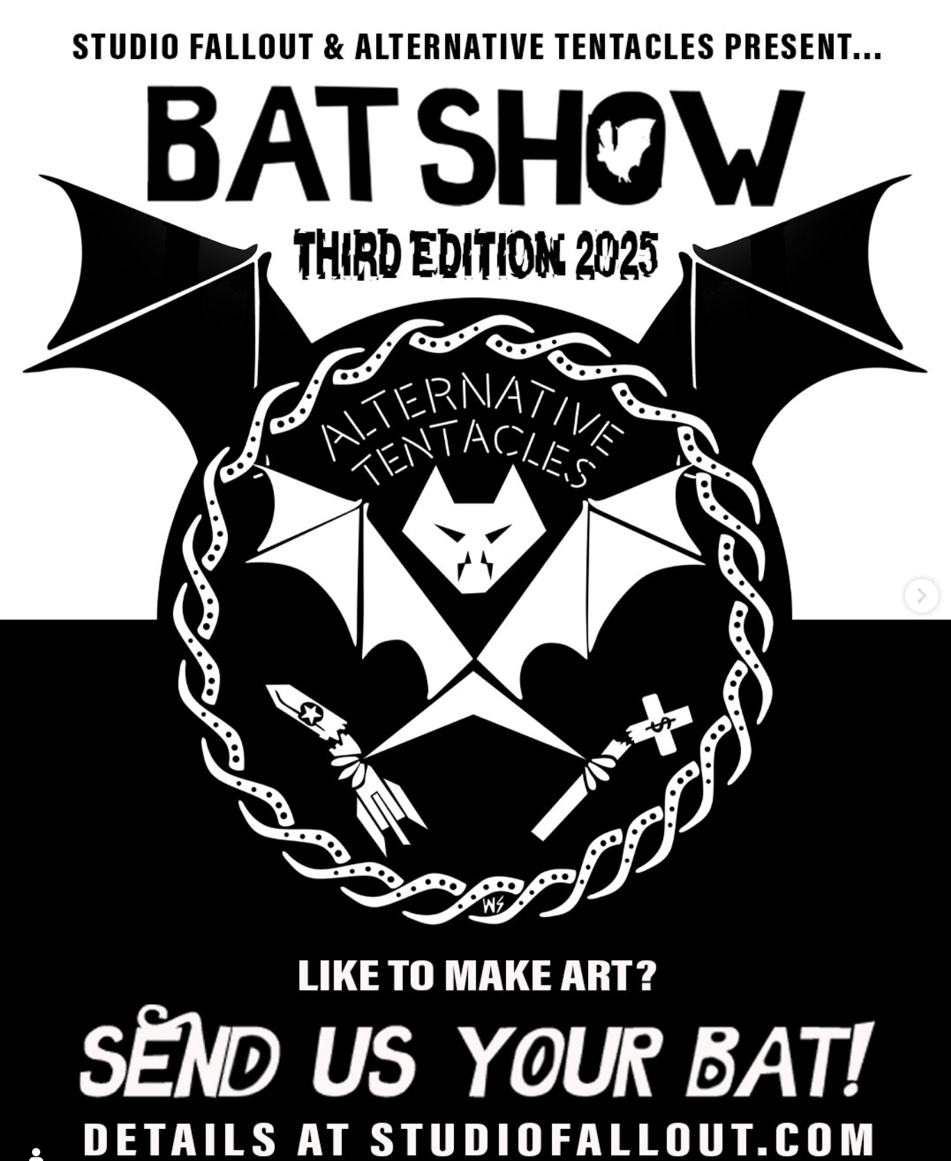 WINSTON SMITH'S BAT SHOW 2025 - SUBMISSIONS ARE OPEN!