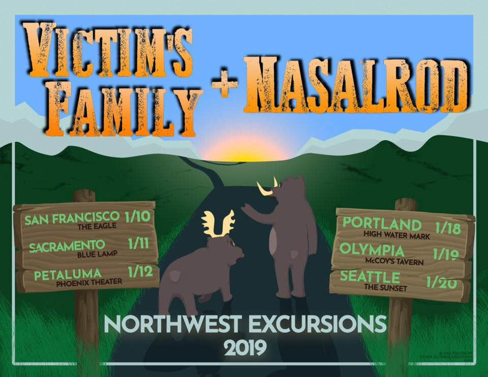 VICTIM'S FAMILY ANNOUNCE WEST COAST DATES