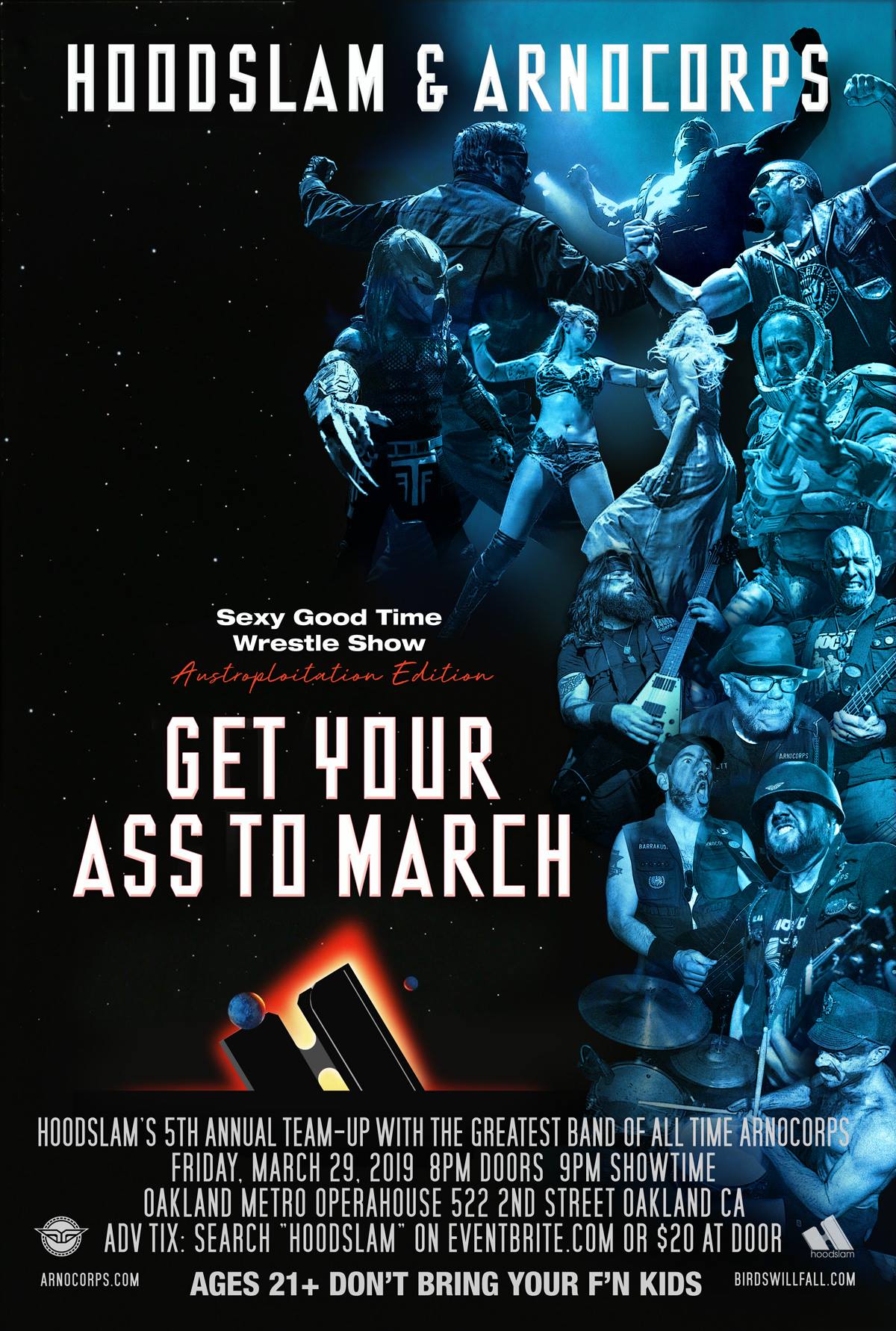 ARNOCORPS & HOODSLAM: GET YOUR ASS TO MARCH!