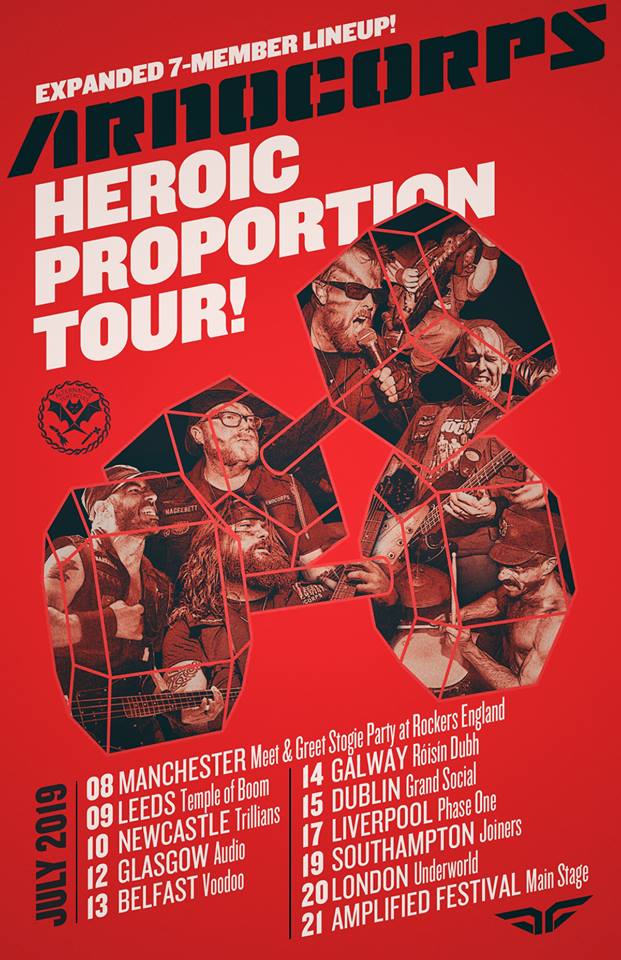 ARNOCORPS ANNOUNCE UK TOUR DATES