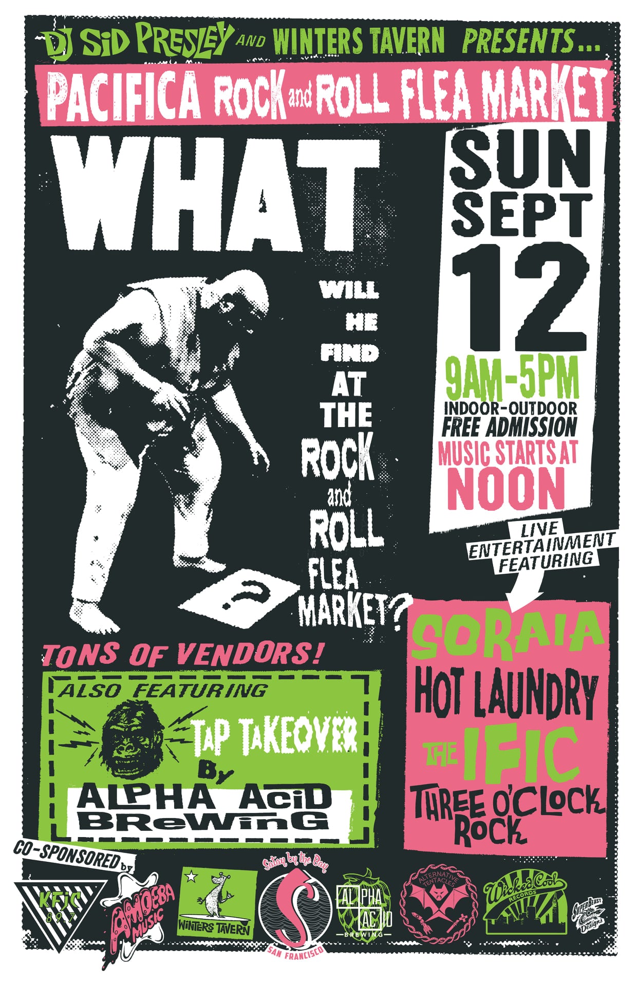 ALTERNATIVE TENTACLES AT PACIFICA ROCK AND ROLL FLEA MARKET