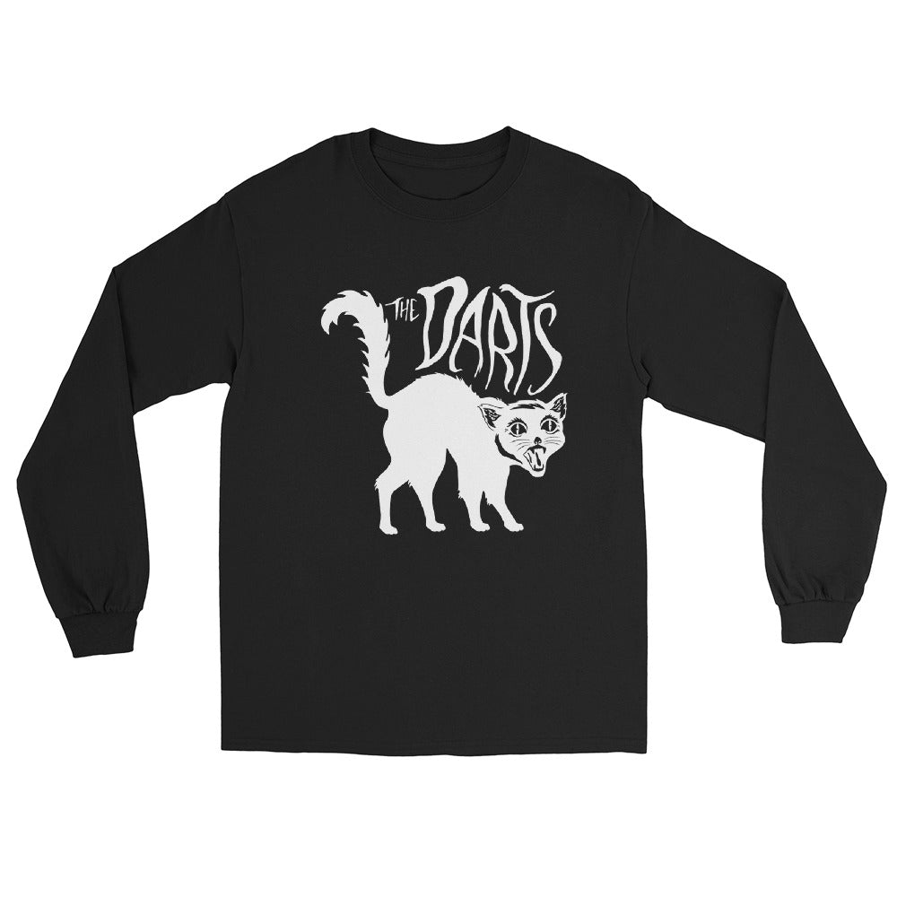 THE DARTS "SPOOKY CAT" UNISEX LONG SLEEVE TEE