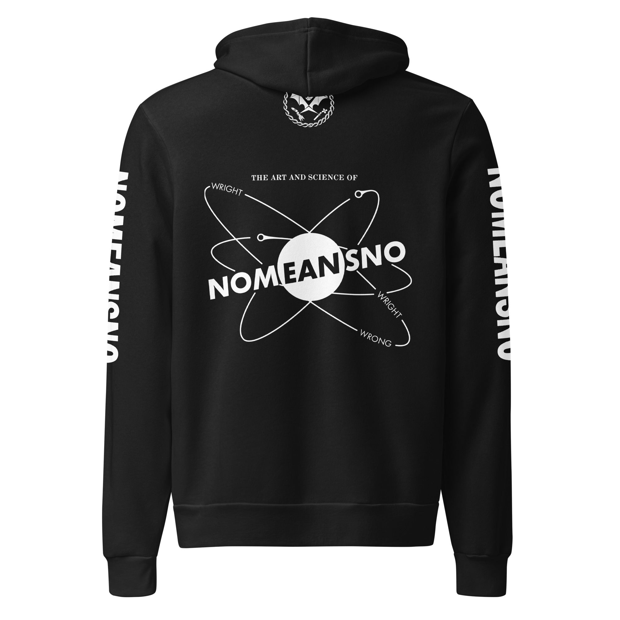 Nomeansno "Mr Happy" Black Pullover Hoodie