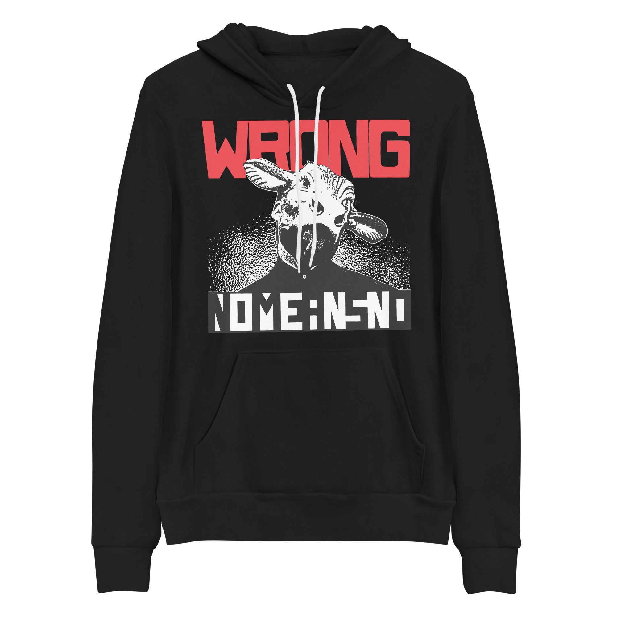 NOMEANSNO “Wrong” Black Pullover Hoodie