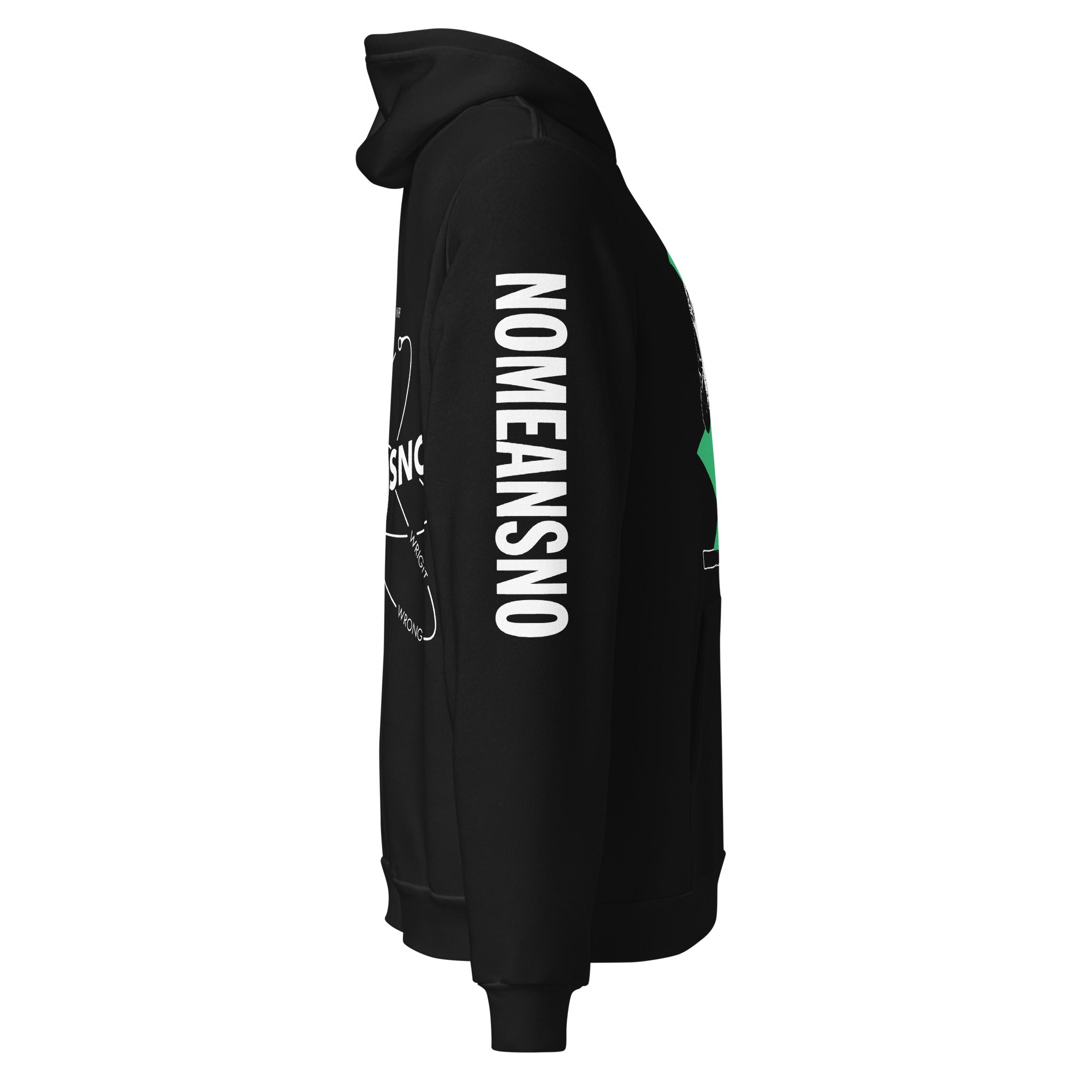 Nomeansno "Mr Happy" Black Pullover Hoodie