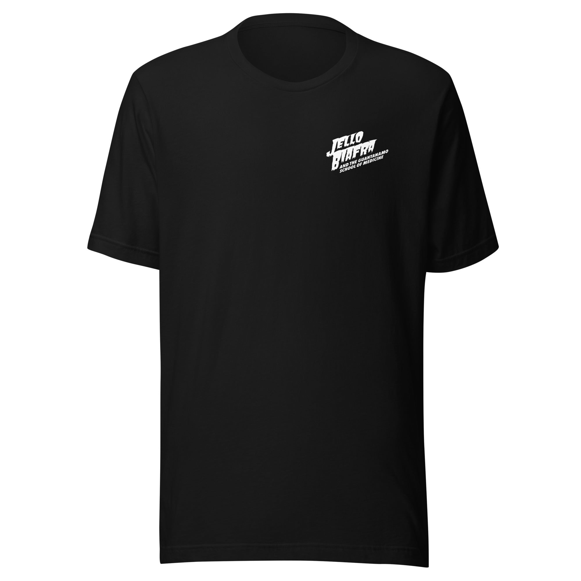 JELLO BIAFRA & GSM "Tea Party Revenge Porn" Pocket Logo Unisex Black T-shirt