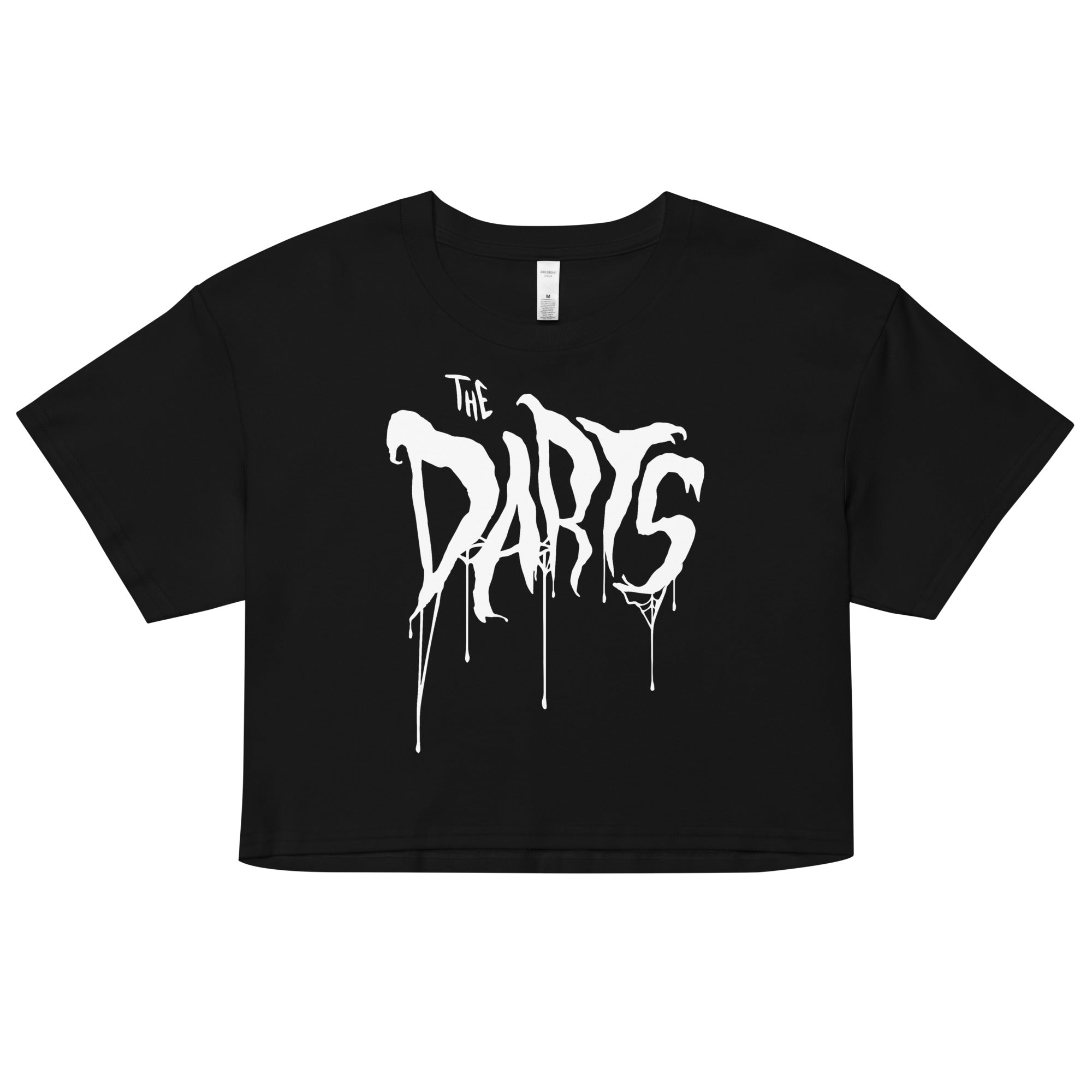 THE DARTS "SPIDER WEB" CROP TOP