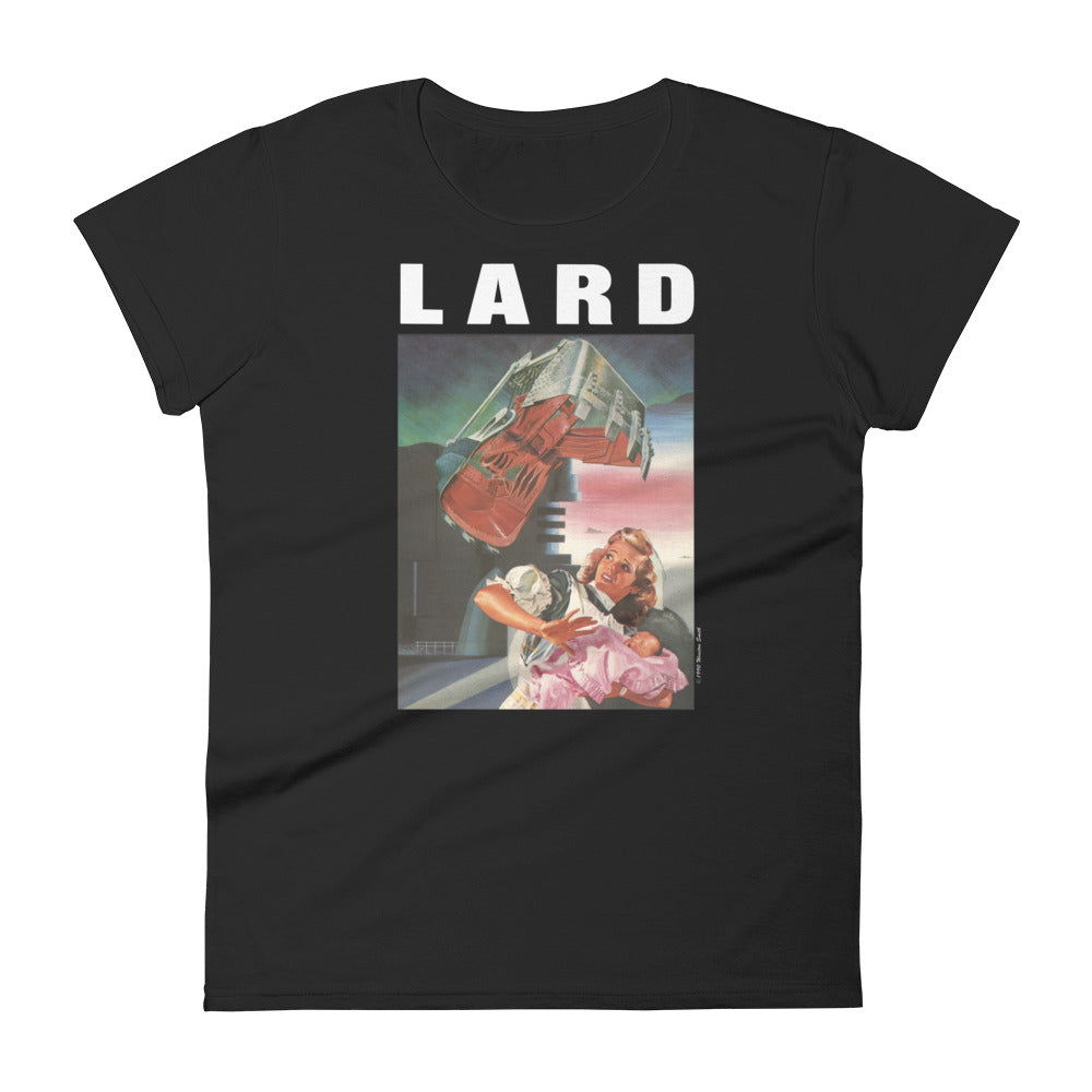 LARD "The Last Temptation Of Reid" Femme Black T-Shirt