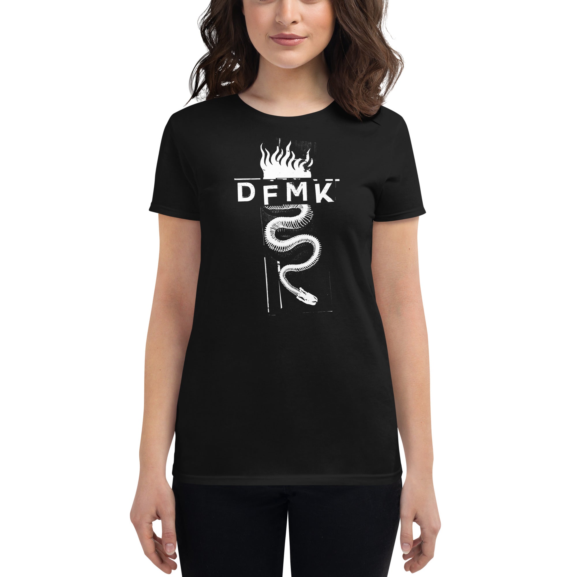 DFMK "Dame Peligro" Femme Black T-shirt