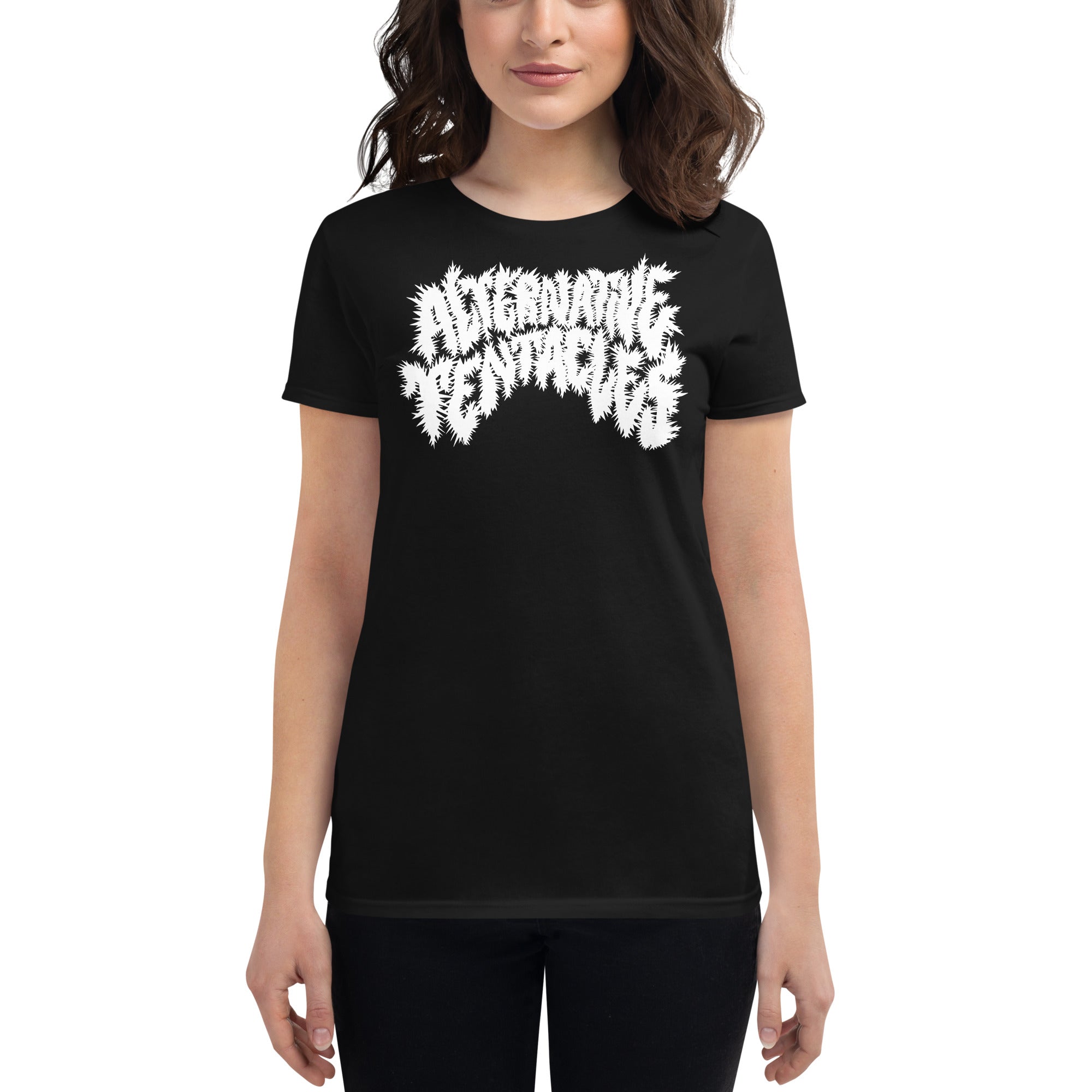 A.T. "Thorns" Femme Black T-shirt