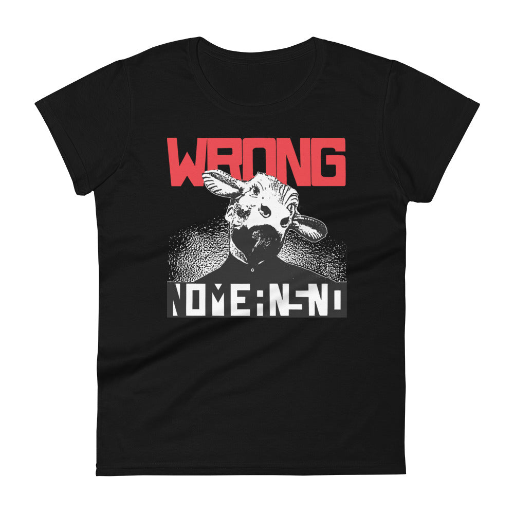 NOMEANSNO Fitted Short Sleeve T-shirt
