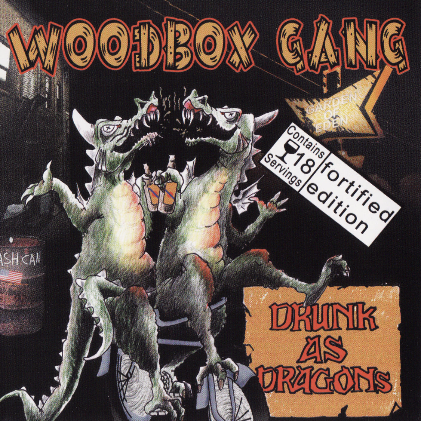 v387 - Woodbox Gang - “Drunk As Dragons” – AlternativeTentacles