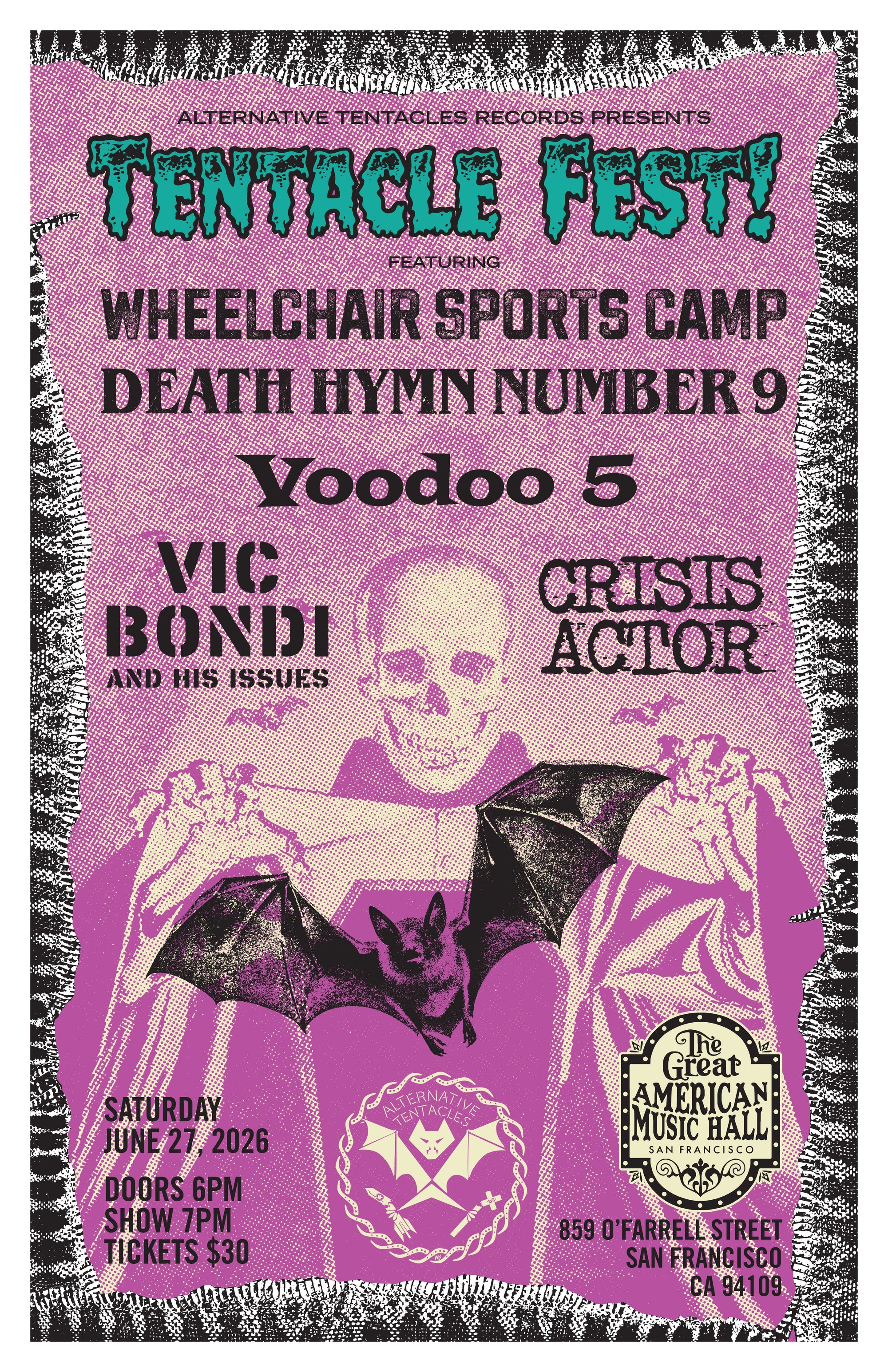 TENTACLEFEST IS BACK AND IN SAN FRANCISCO ON JUNE 27th!