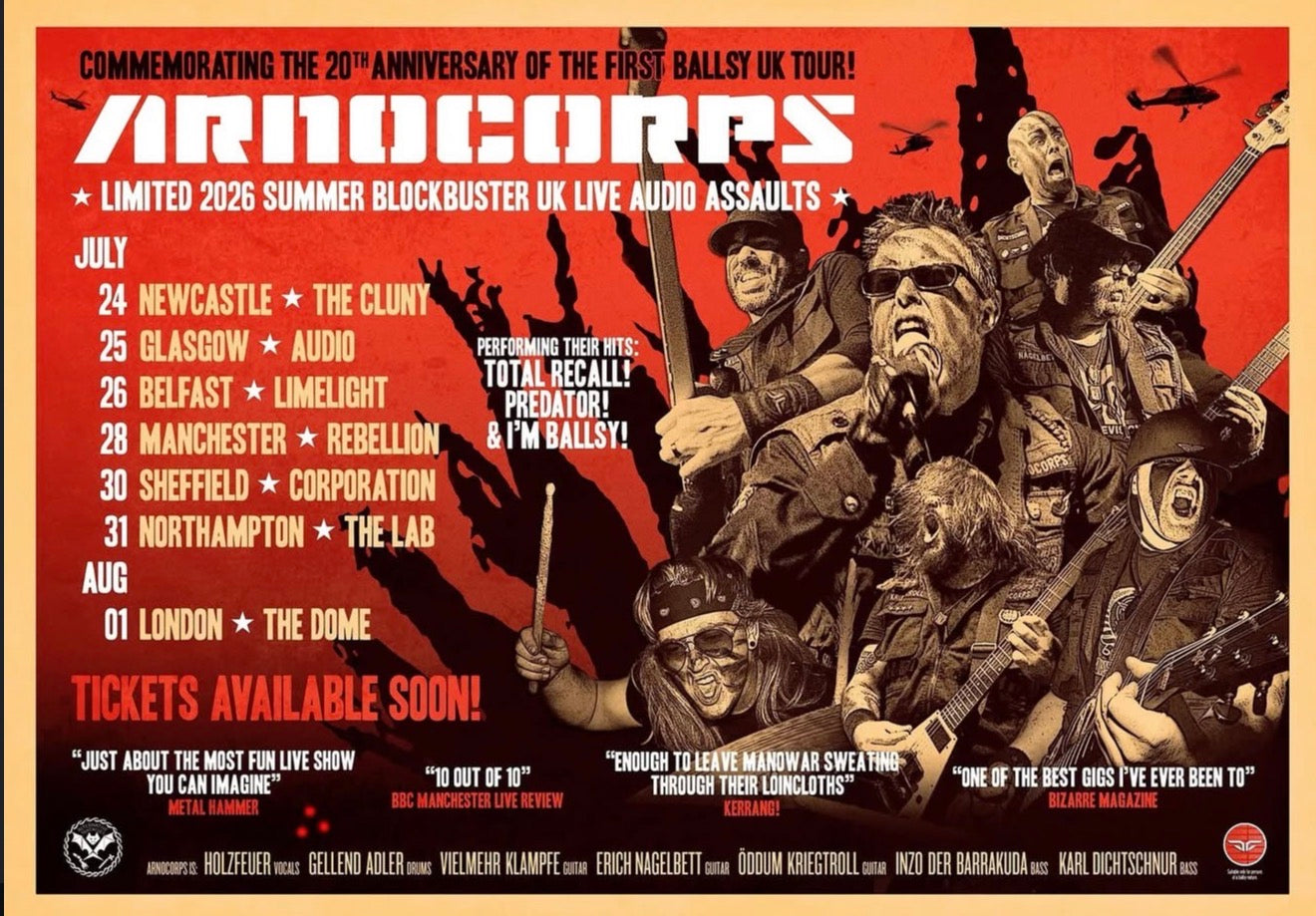ArnoCorps Announce Summer UK Tour Dates