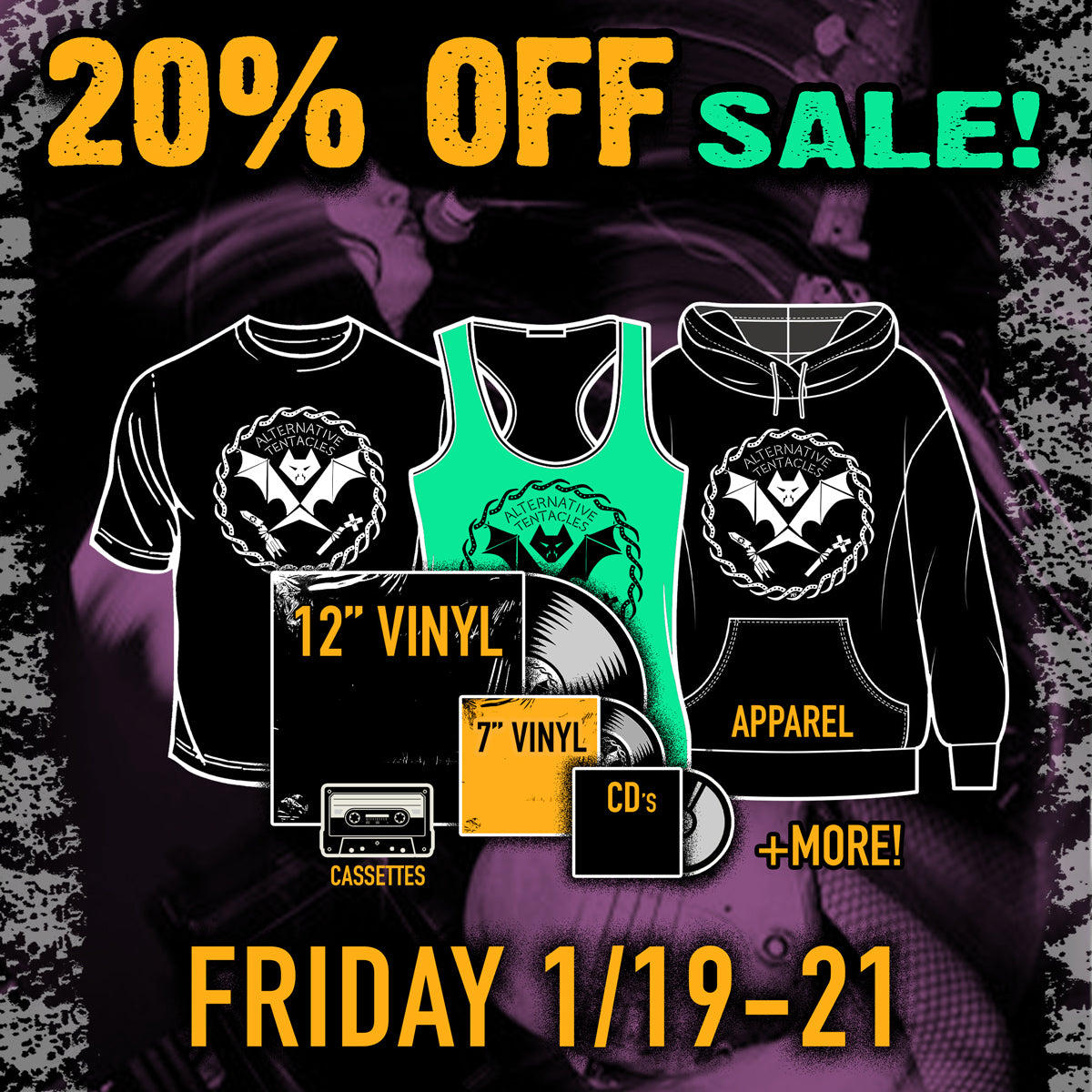 WINTER WEEKEND SALE! 20% OFF 1/19 - 1/21