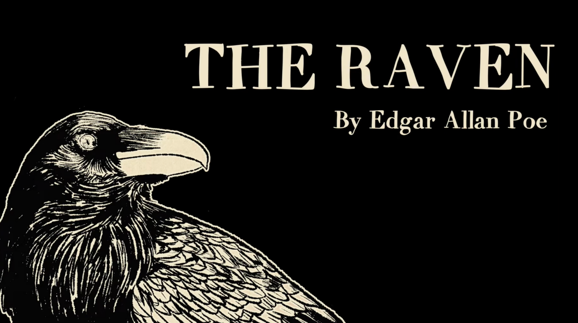 DOMINIC DAVI (TSUNAMI BOMB) READS "THE RAVEN"