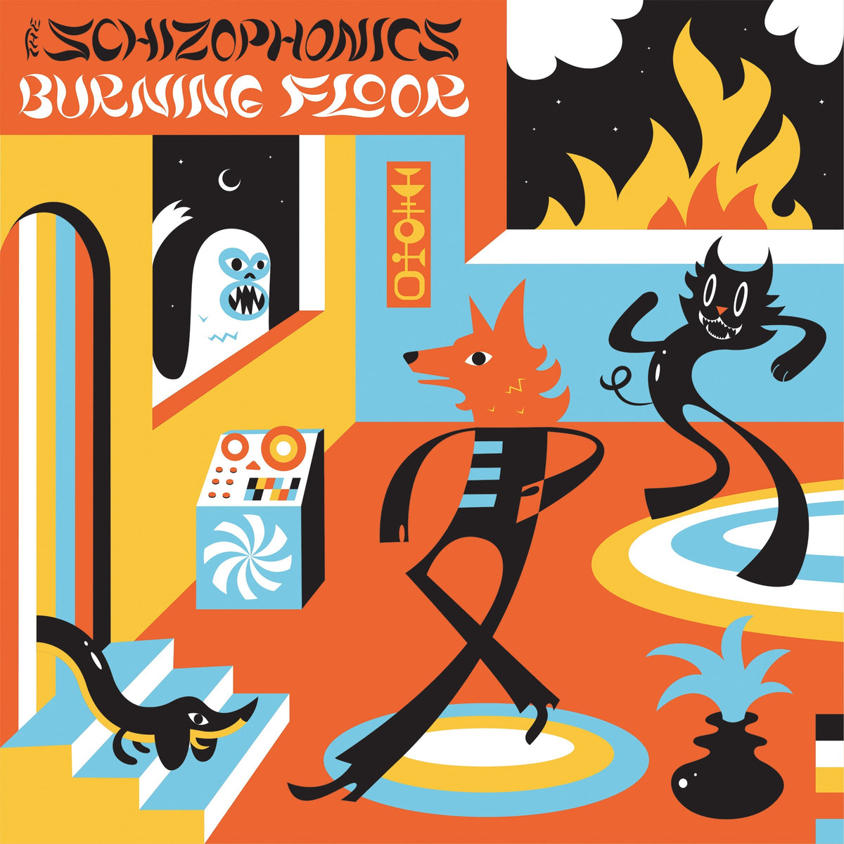 PRE-ORDER: THE SCHIZOPHONICS "BURNING FLOOR"