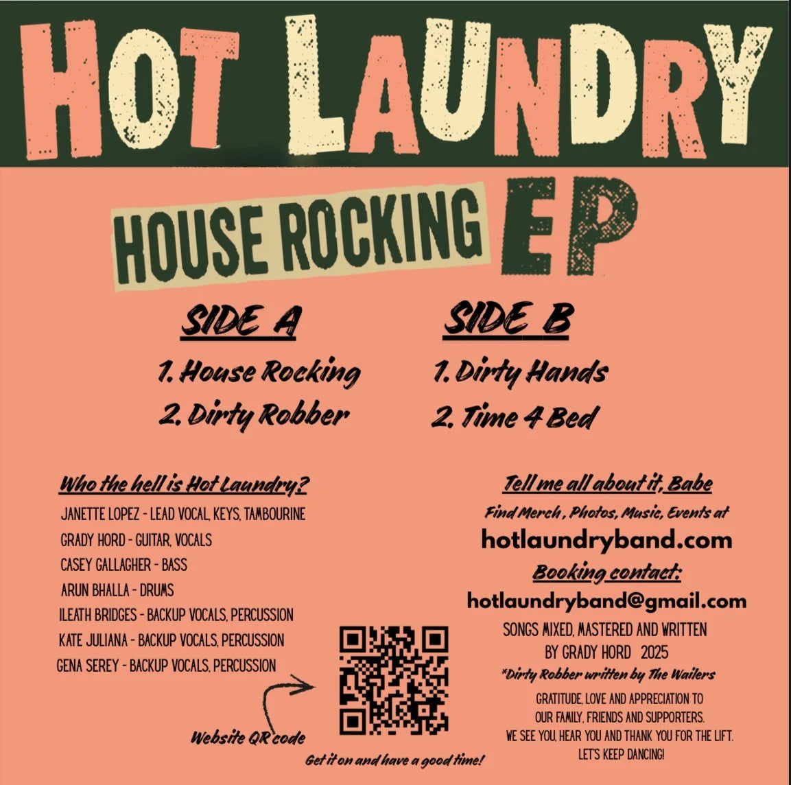 Hot Laundry "House Rocking" EP