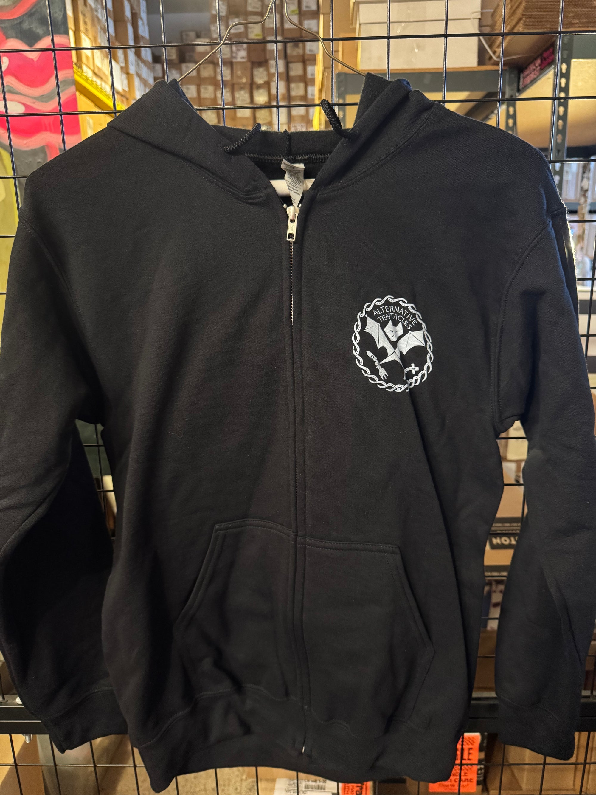 AT Bat Logo Zip Hoodie (Warehouse)