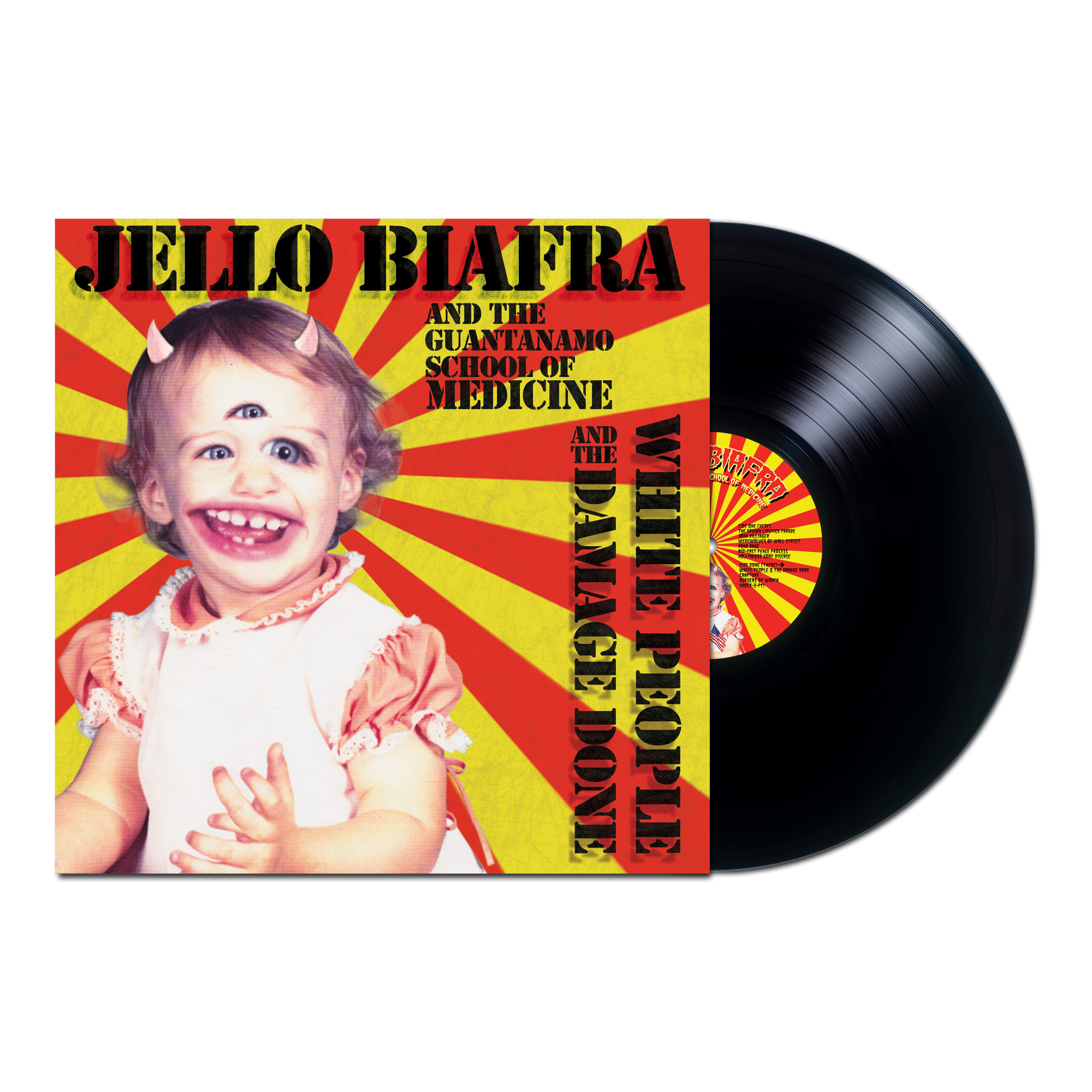 v450 - Jello Biafra And The Guantanamo School Of Medicine - "White People And The Damage Done" - Pre-Order