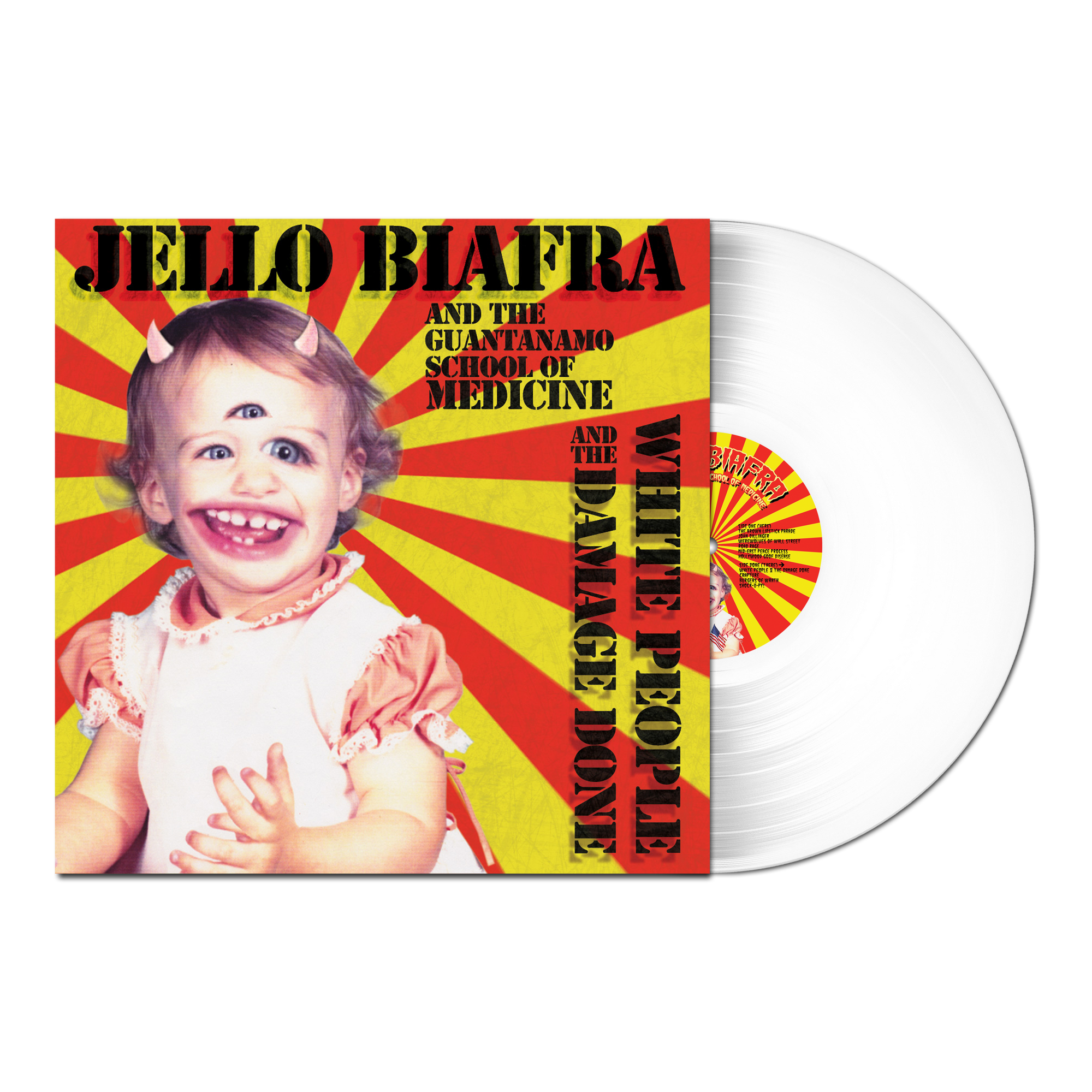 v450 - Jello Biafra And The Guantanamo School Of Medicine - "White People And The Damage Done" - Pre-Order
