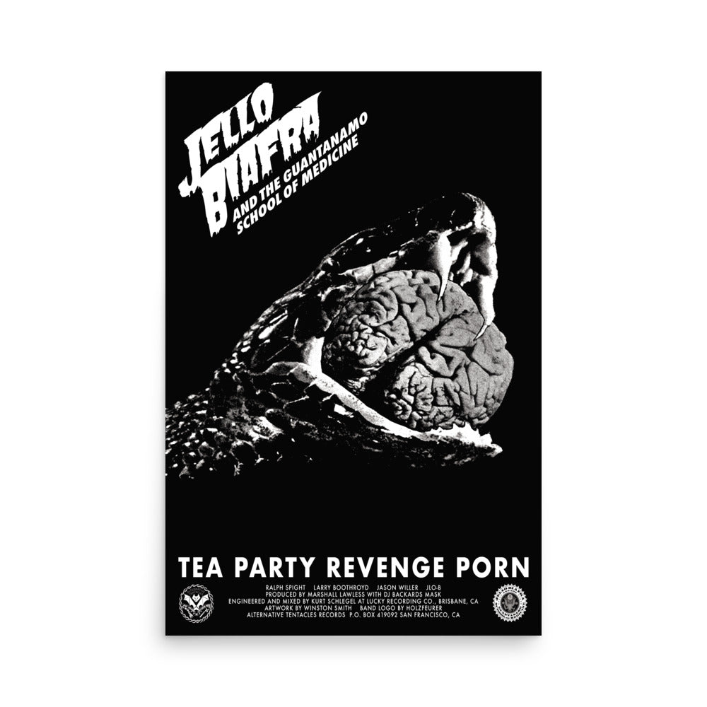 JELLO BIAFRA & GSM "Tea Party Revenge Porn" - Large Poster 36 x 24 - PRNTFL