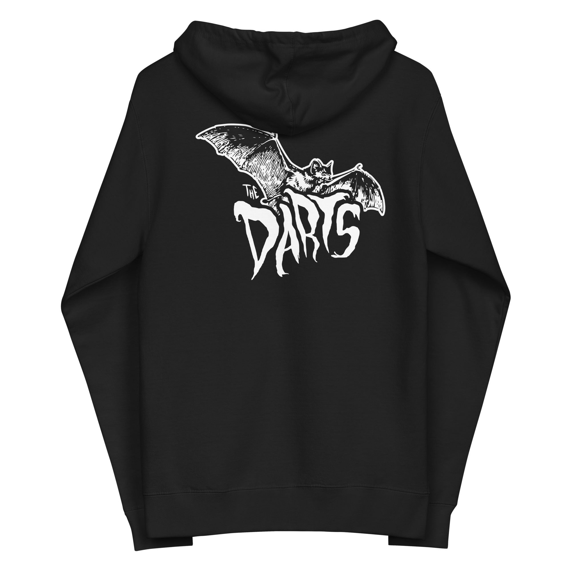 THE DARTS "ULTIMATE BAT" UNISEX ZIP UP HOODIE