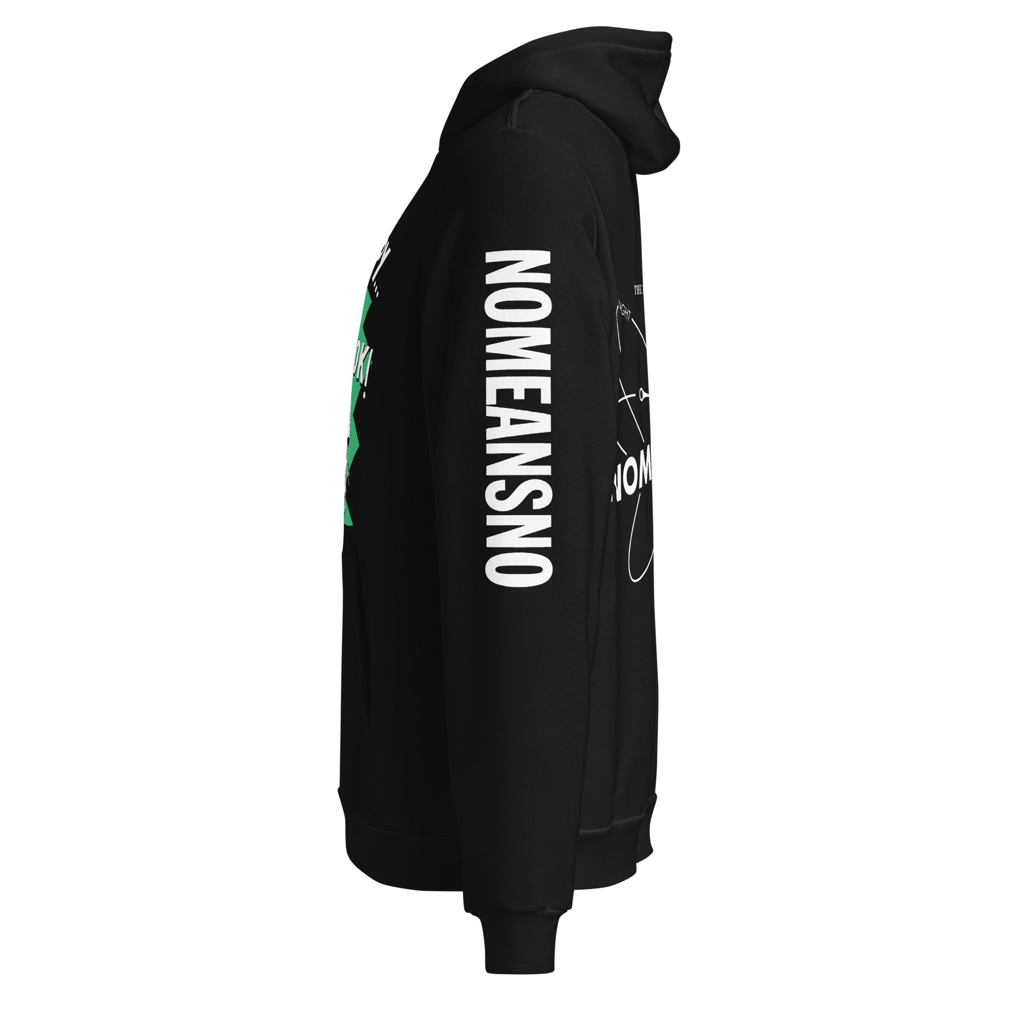 Nomeansno "Mr Happy" Black Pullover Hoodie