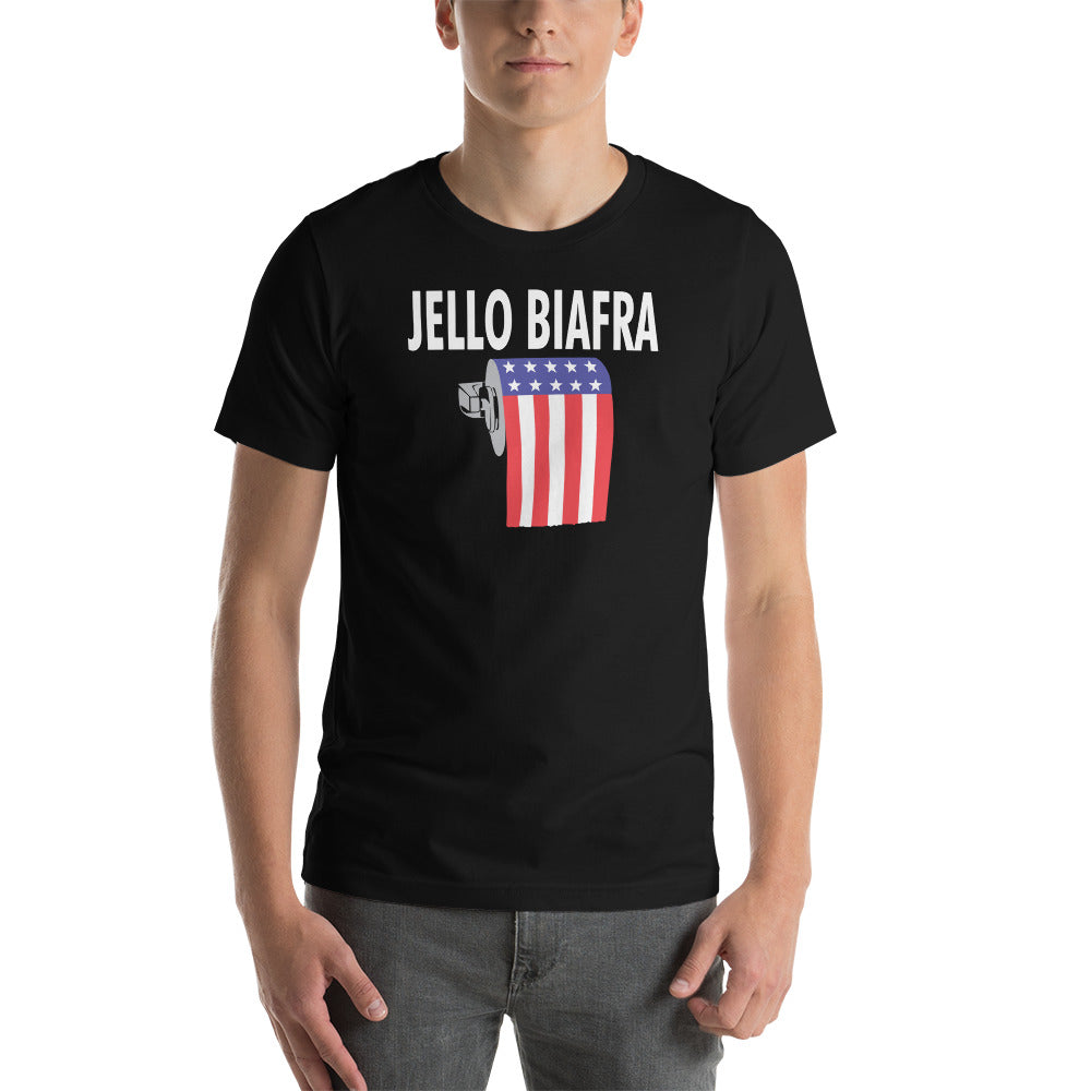 JELLO BIAFRA "Become The Media" Unisex Black T-Shirt