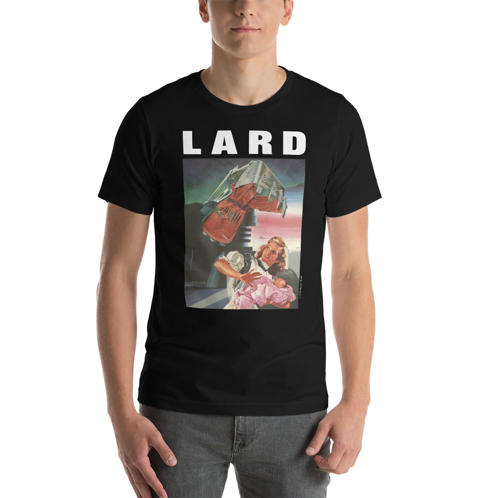 LARD "The Last Temptation Of Reid" Unisex Black T-Shirt