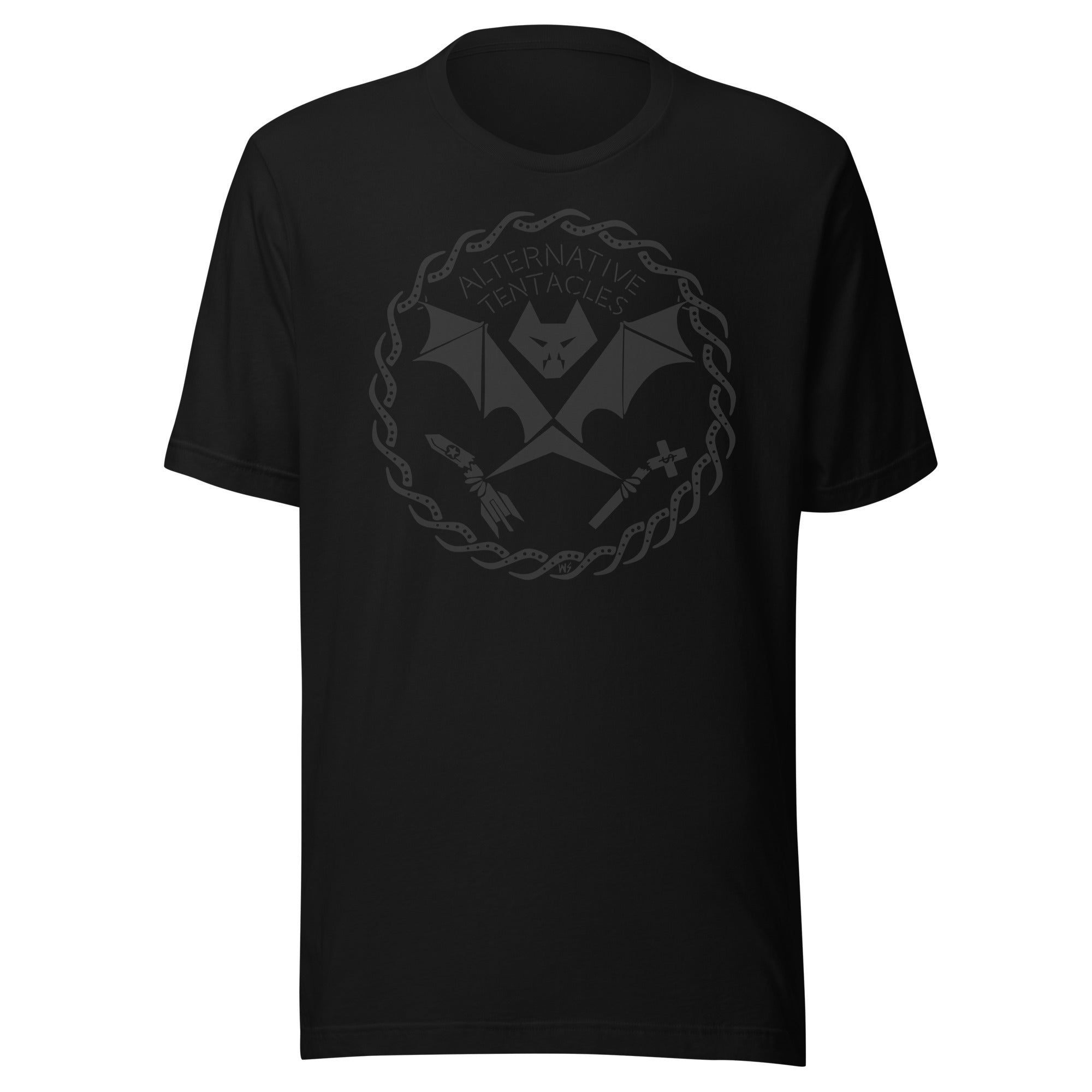 Black On Black "A.T. Bat Logo" Unisex T-shirt