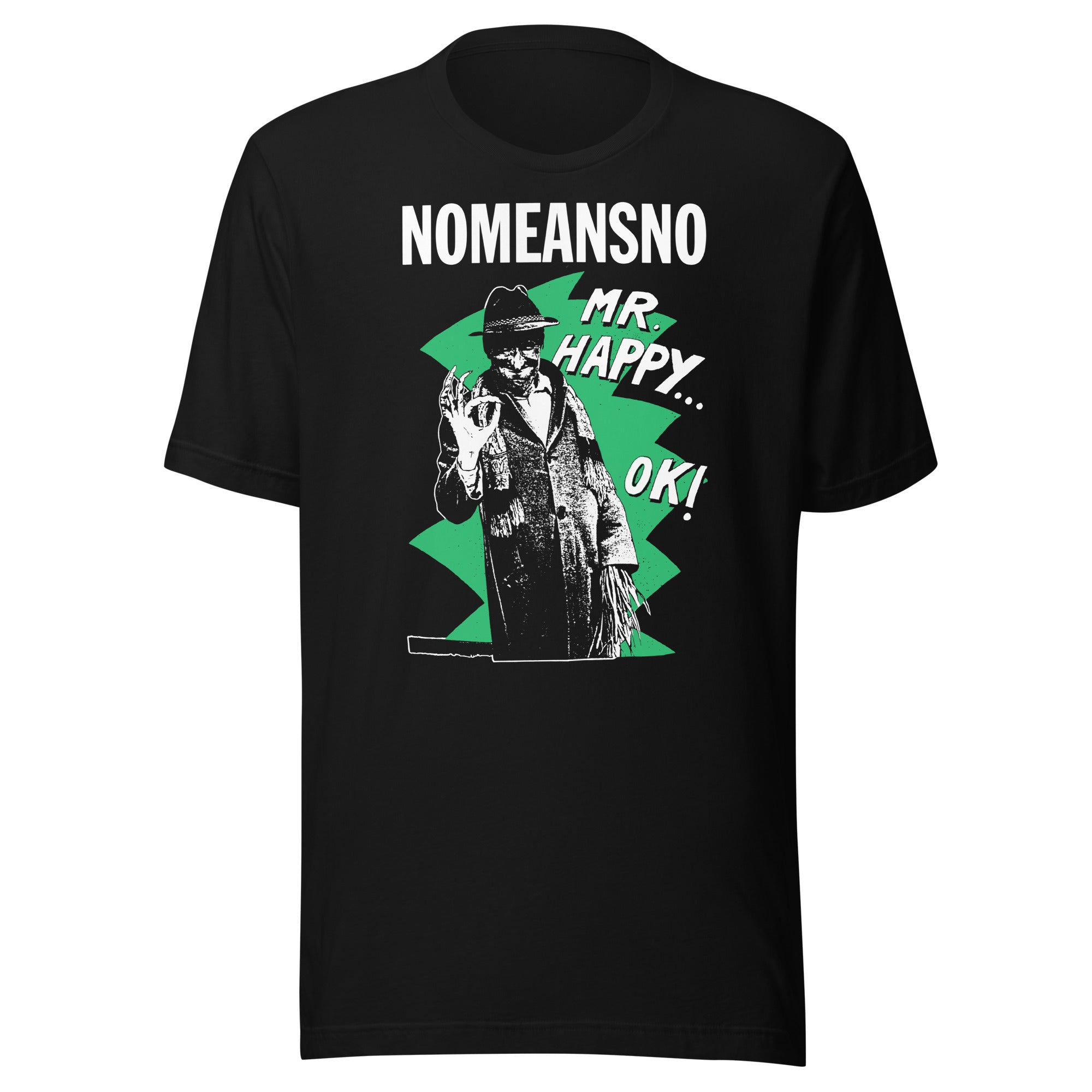 Nomeansno "Mr Happy" Black Unisex T-shirt
