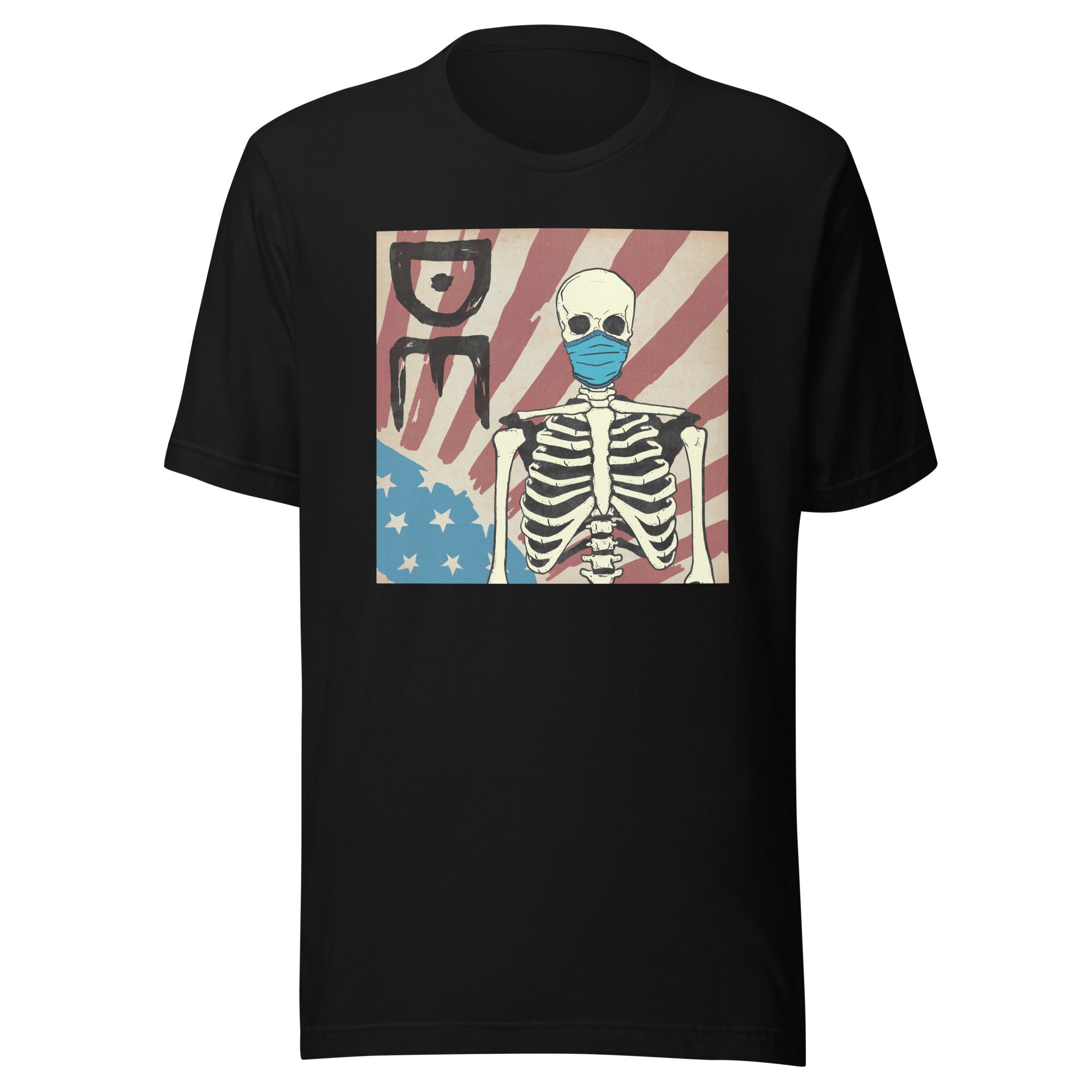 Dead Ending "American Virus" Black Unisex T-Shirt