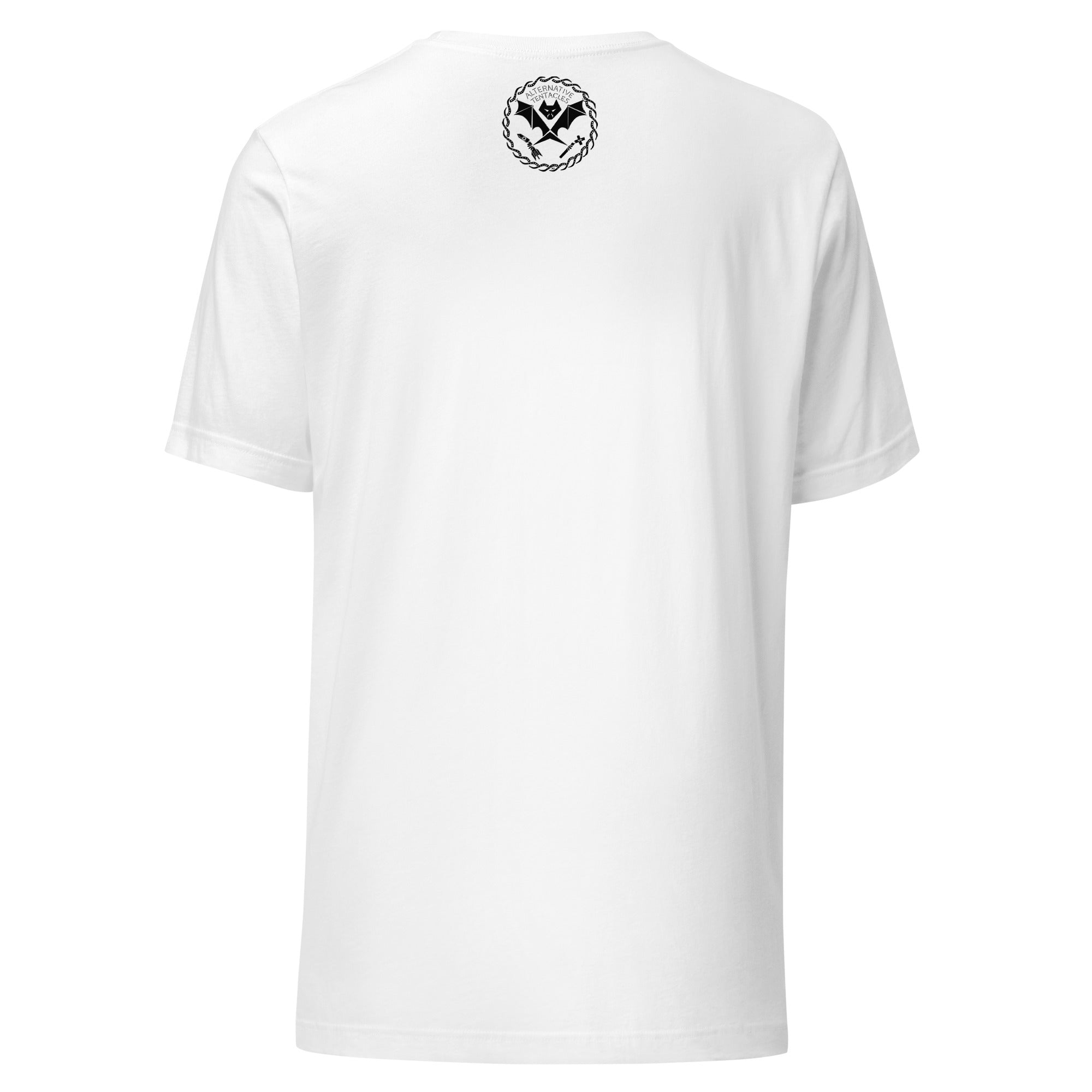 THE DARTS "Spiral" Unisex White T-Shirt