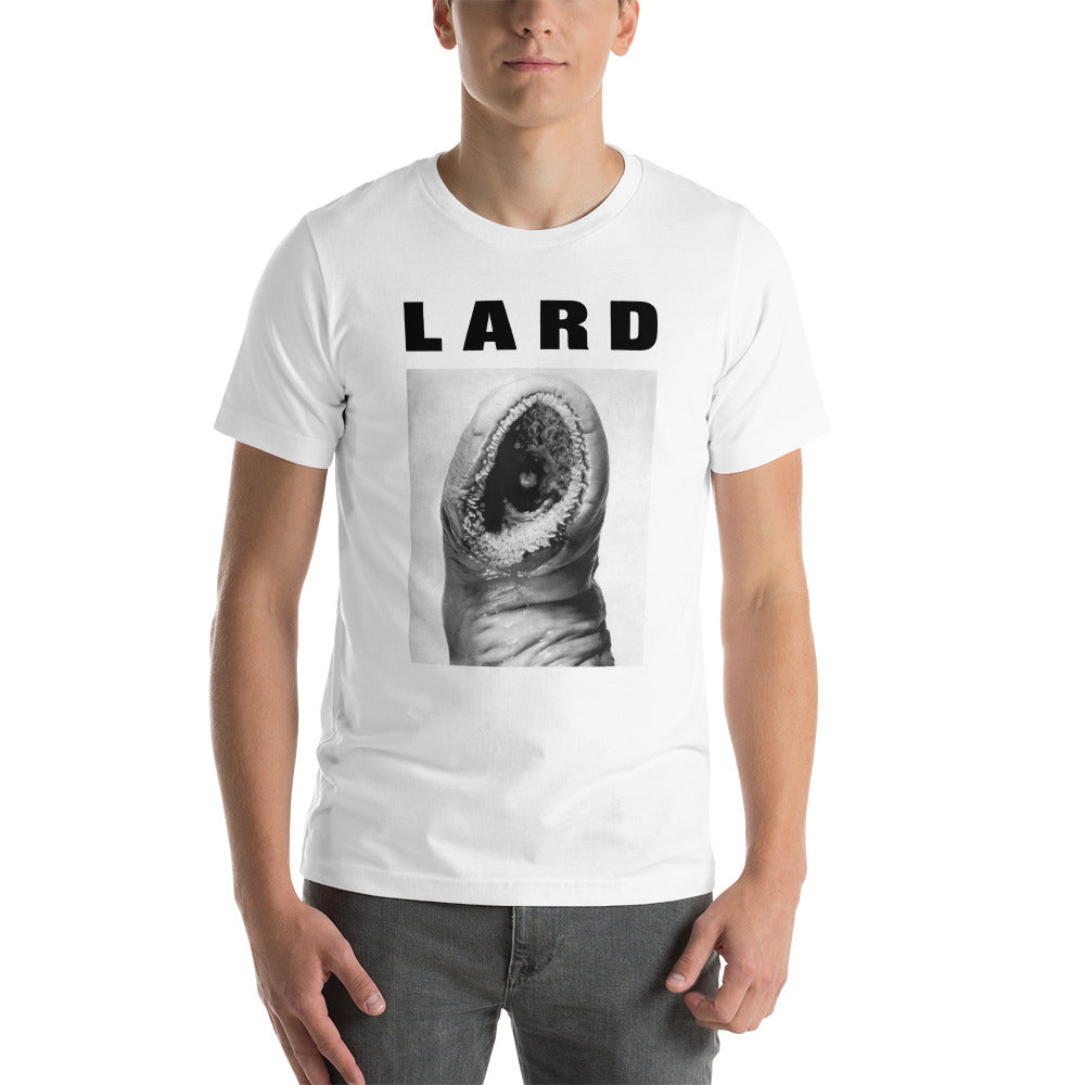 LARD "The Power Of Lard" Unisex White T-Shirt