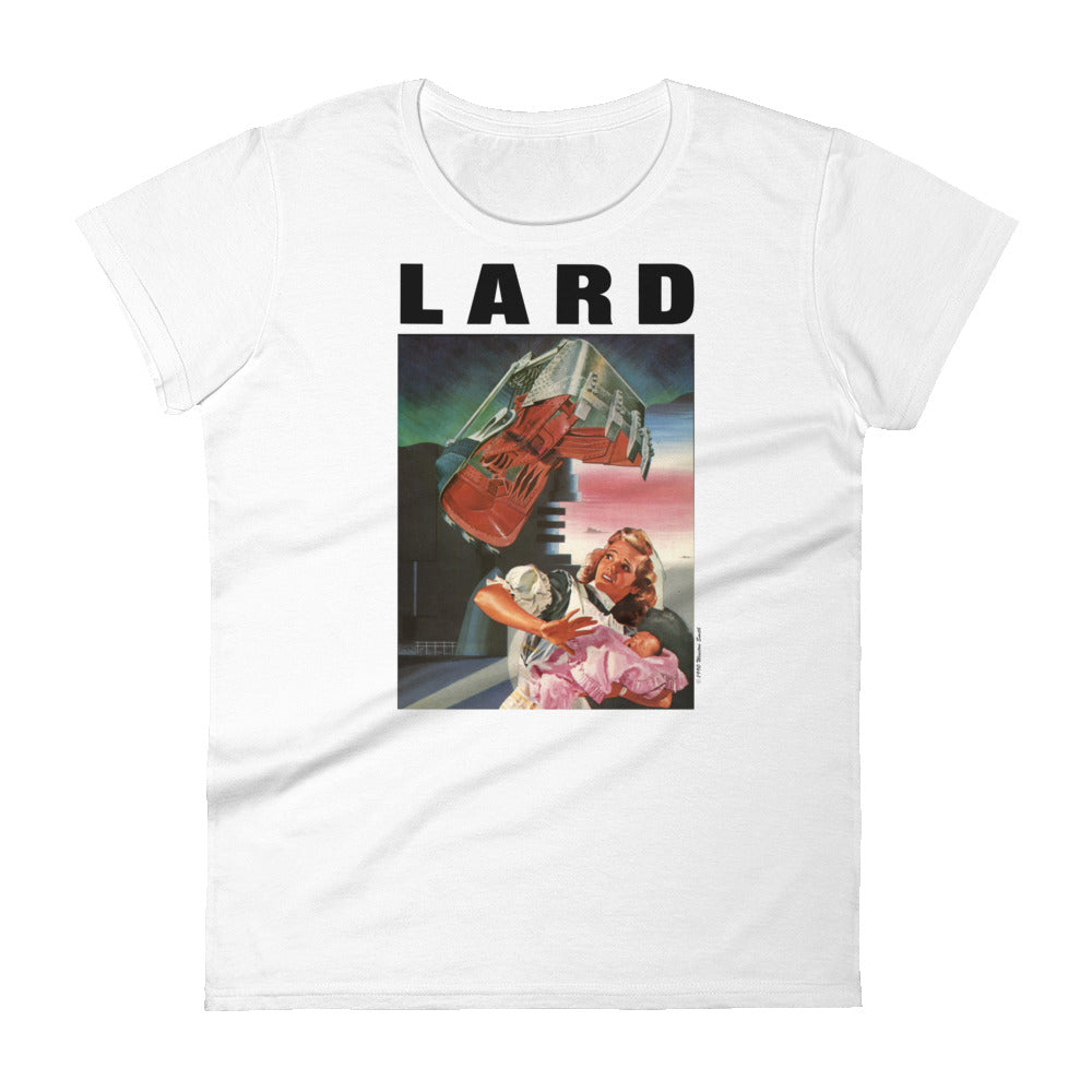 LARD "The Last Temptation Of Reid" Fitted White T-Shirt
