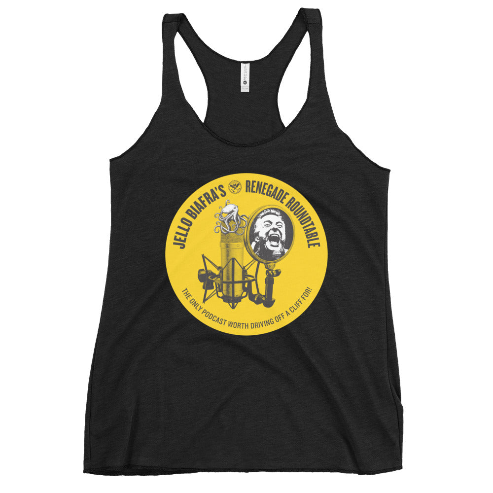 JELLO BIAFRA'S RENEGADE ROUNDTABLE VINTAGE BLACK RACERBACK TANK