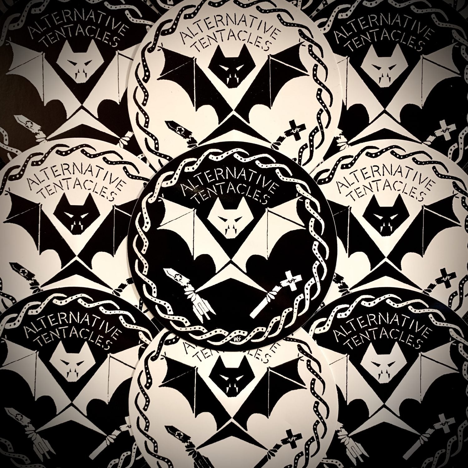 Classic "A.T. Bat Logo" Circle Sticker