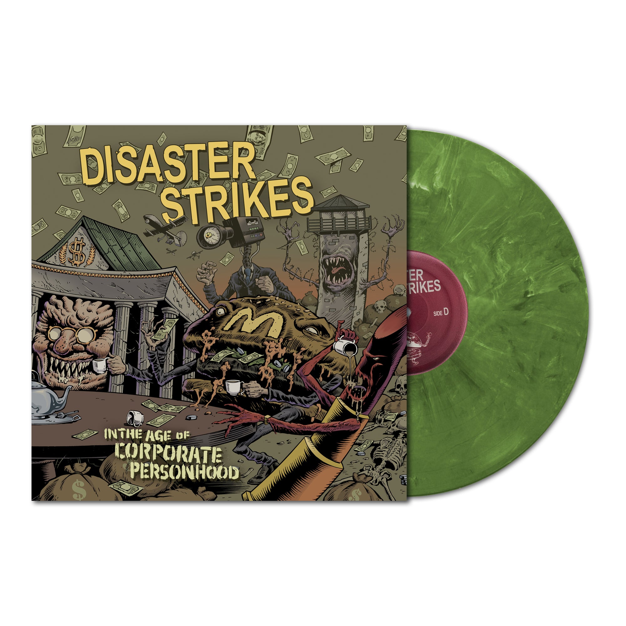 Virus 485 Cover-Vinyl Green
