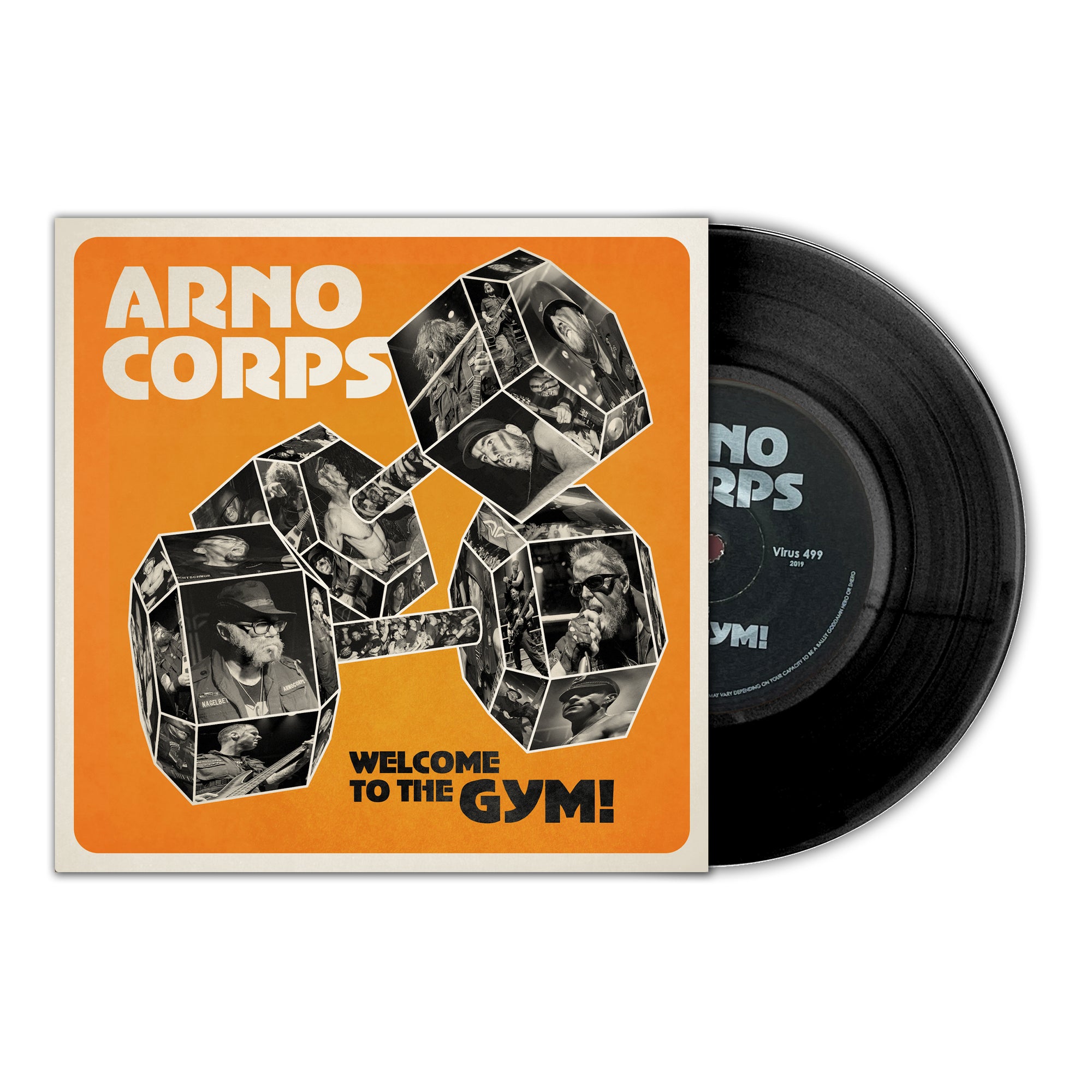 Virus 499 Cover-Vinyl
